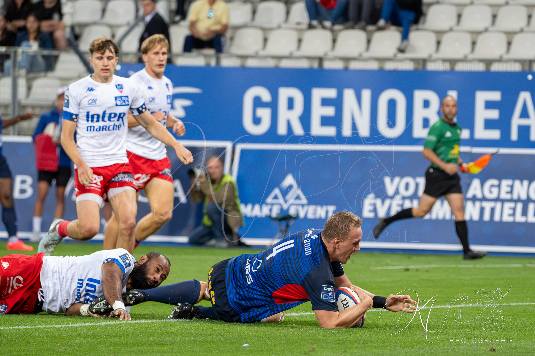  FC Grenoble Rugby - Stade Aurillacois - Rugby - FFR 2025 - FC Grenoble (38) vs (16) Stade Aurillacois (#FFR25FCGSA019) Photo by: Karine Valentin | Siuxy Sports 2025-09-05