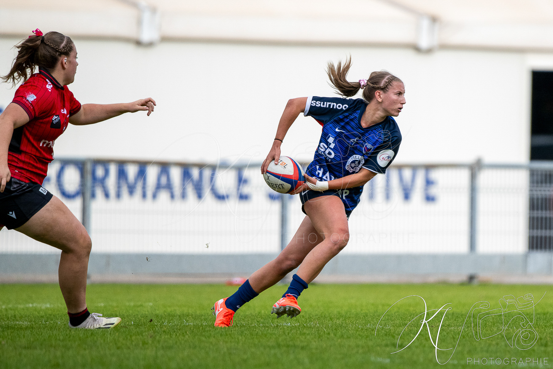  FC Grenoble Rugby - Lyon Olympique Universitaire - Rugby - FFR 2025 - Elite 1 F - Amazones FCG vs Lyon Olympique Universitaire (#FFR25E1FALOU1) Photo by: Karine Valentin | Siuxy Sports 2025-10-18