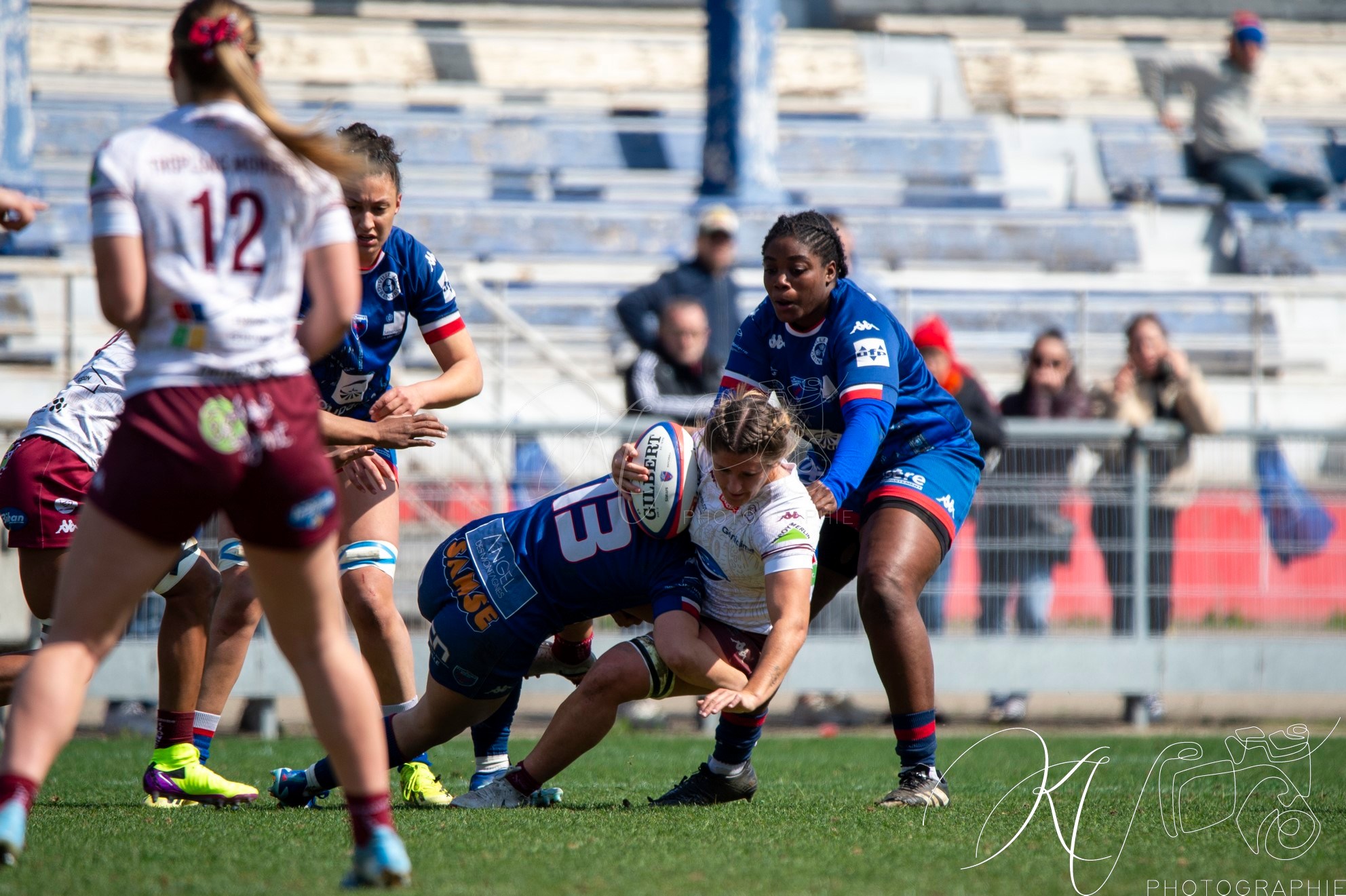  FC Grenoble Rugby - Stade Bordelais - Rugby - FFR 2025 - Élite 1 - FC Grenoble vs Stade Bordelais (#FFR25E1FCGSB03) Photo by: Karine Valentin | Siuxy Sports 2025-03-29