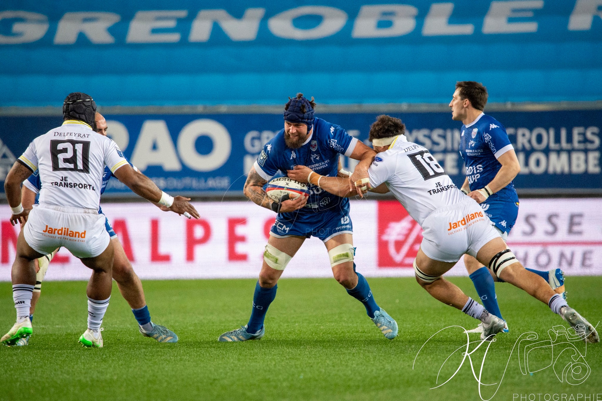  FC Grenoble Rugby - Stade Montois - Rugby - FFR 2025 - Pro D2 - FC Grenoble Rugby (47) vs (26) Stade Montois (#PD225PD2FCGSM04) Photo by: Karine Valentin | Siuxy Sports 2025-04-04
