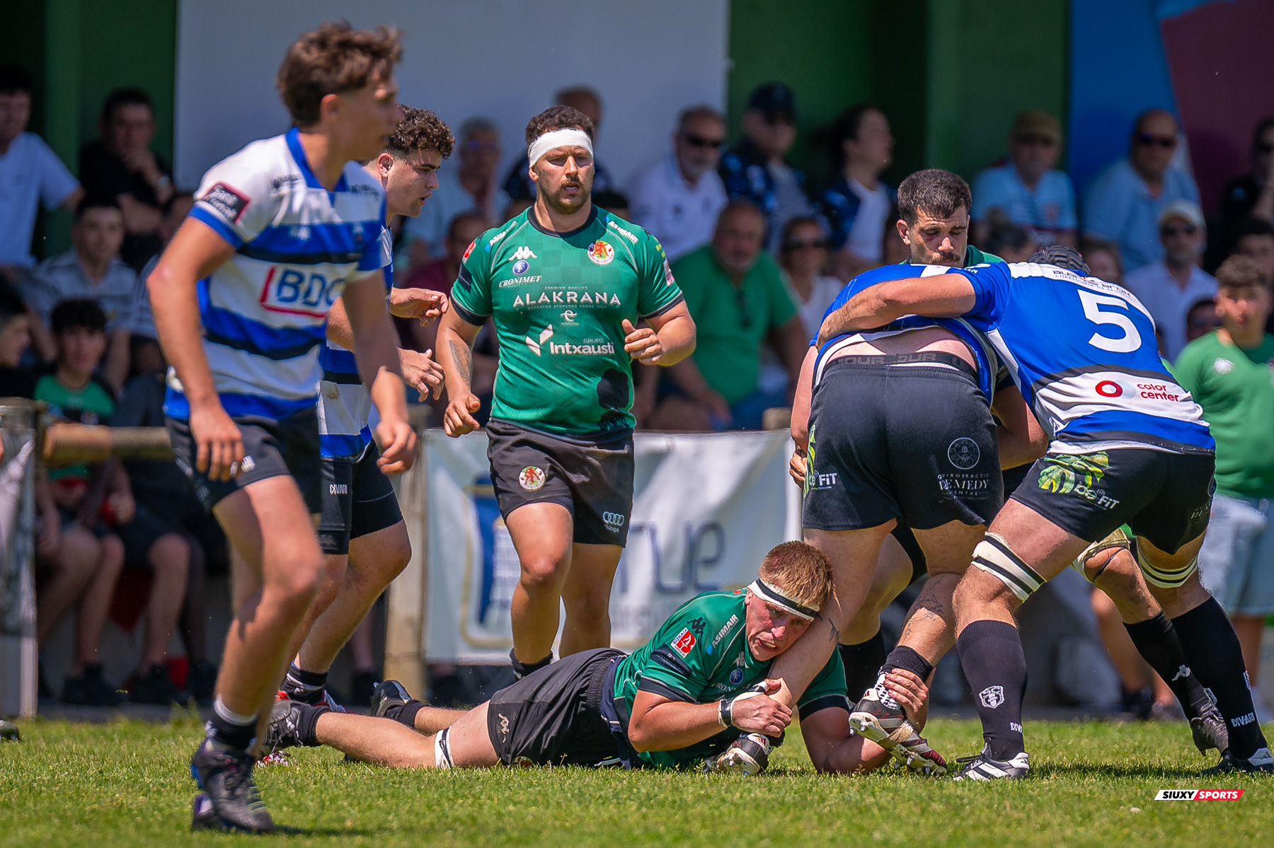  Gernika Rugby Taldea - Club de Rugby Sant Cugat - Rugby - FER 2025 - Sémi Final Ascenso - Gernika (24) vs (11) Sant Cugat (#FER25SFAGRTCRSC) Photo by: Fredy Monfoto | Siuxy Sports 2025-05-18