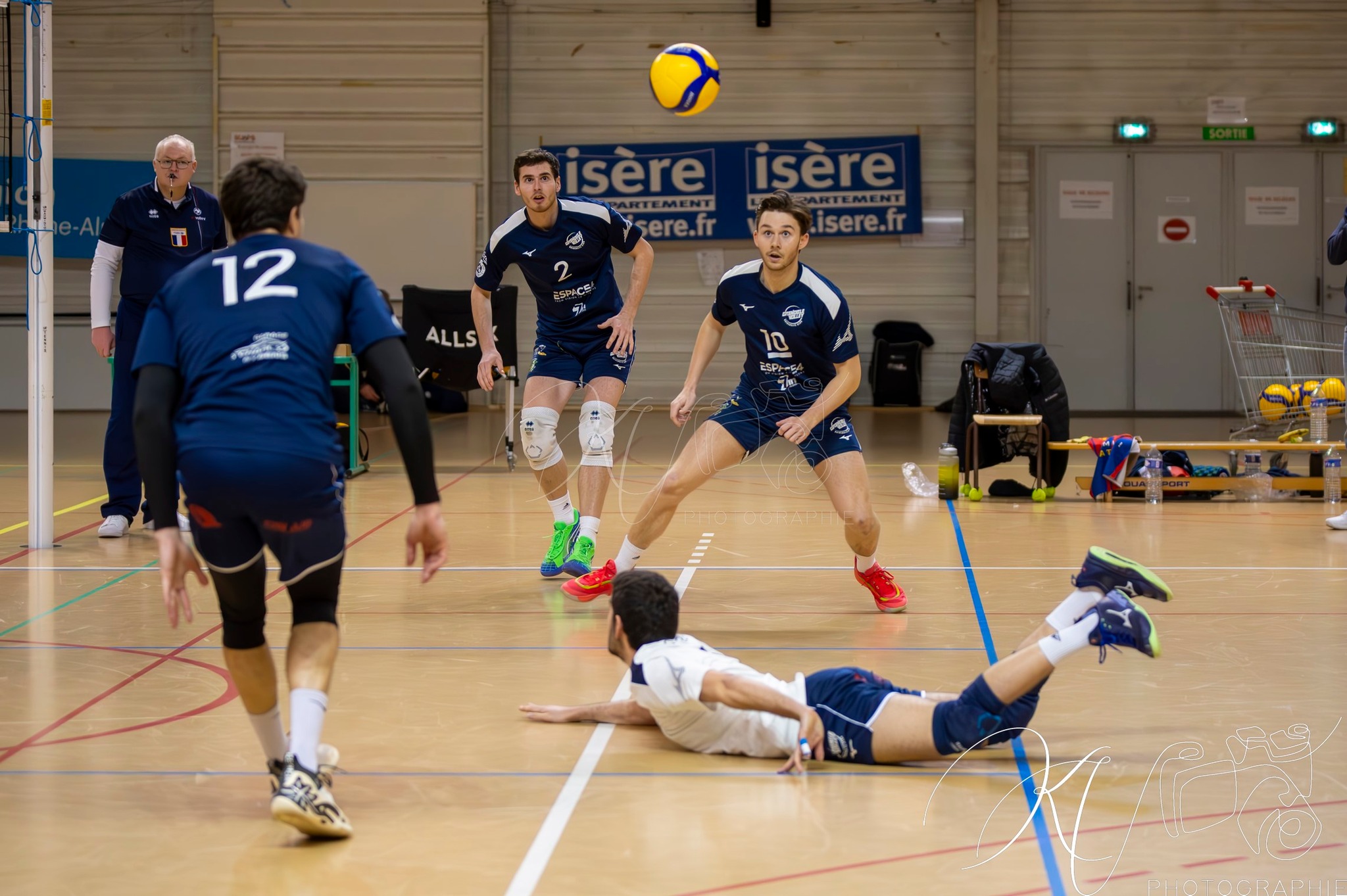  Grenoble Volley UC - ASUL Lyon Volley - Volleyball - FFV 2025 - Grenoble Volley vs ASUL Lyon Volley (#FFV25GRVASU02) Photo by: Karine Valentin | Siuxy Sports 2025-02-09