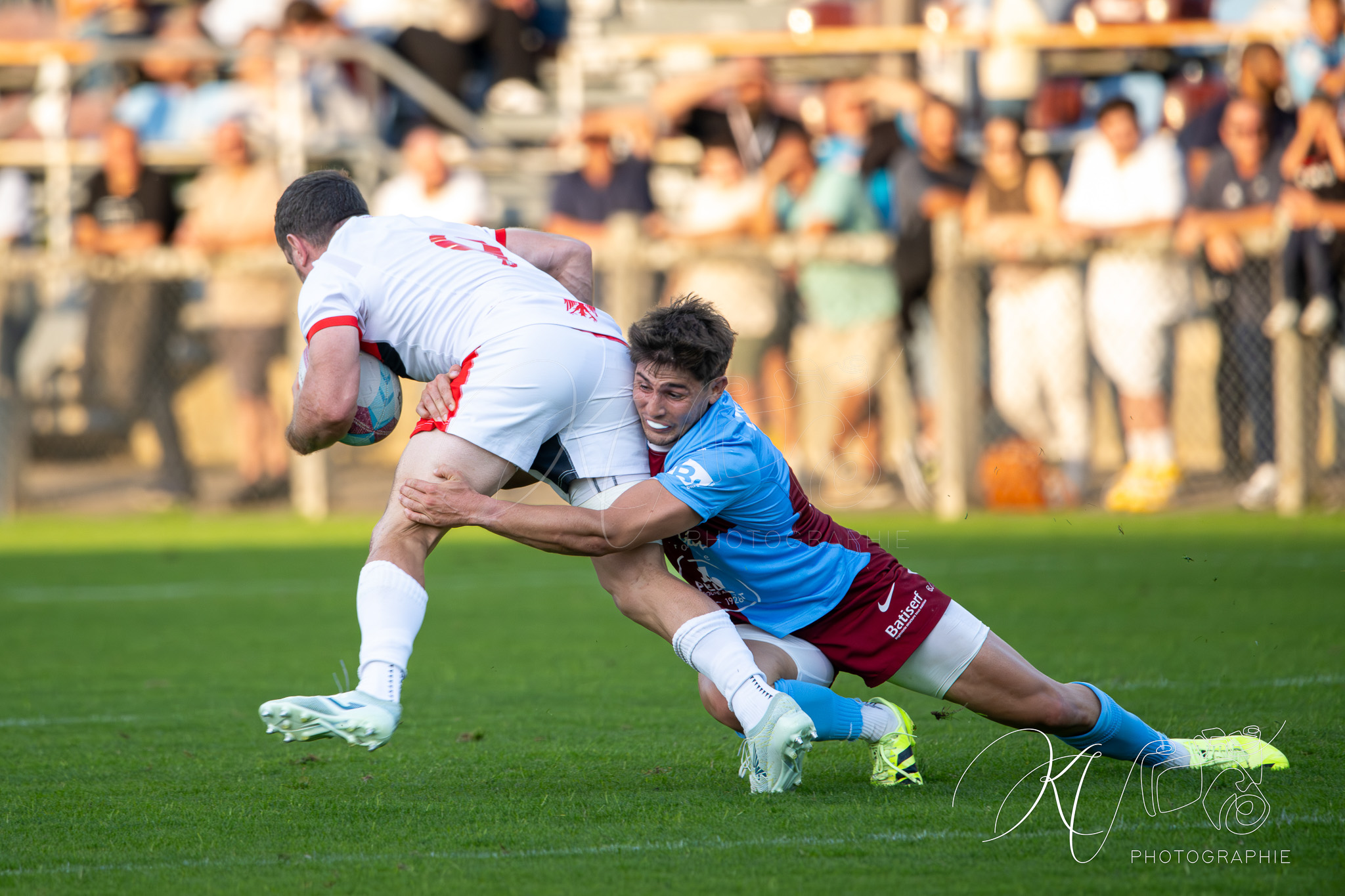  CS Bourgoin-Jallieu - Stade niçois - Rugby - FFR 2025 - Nationale - CS Bourgoin-Jallieu vs Stade Niçois (#FFR25NABJSN19) Photo by: Karine Valentin | Siuxy Sports 2025-09-06