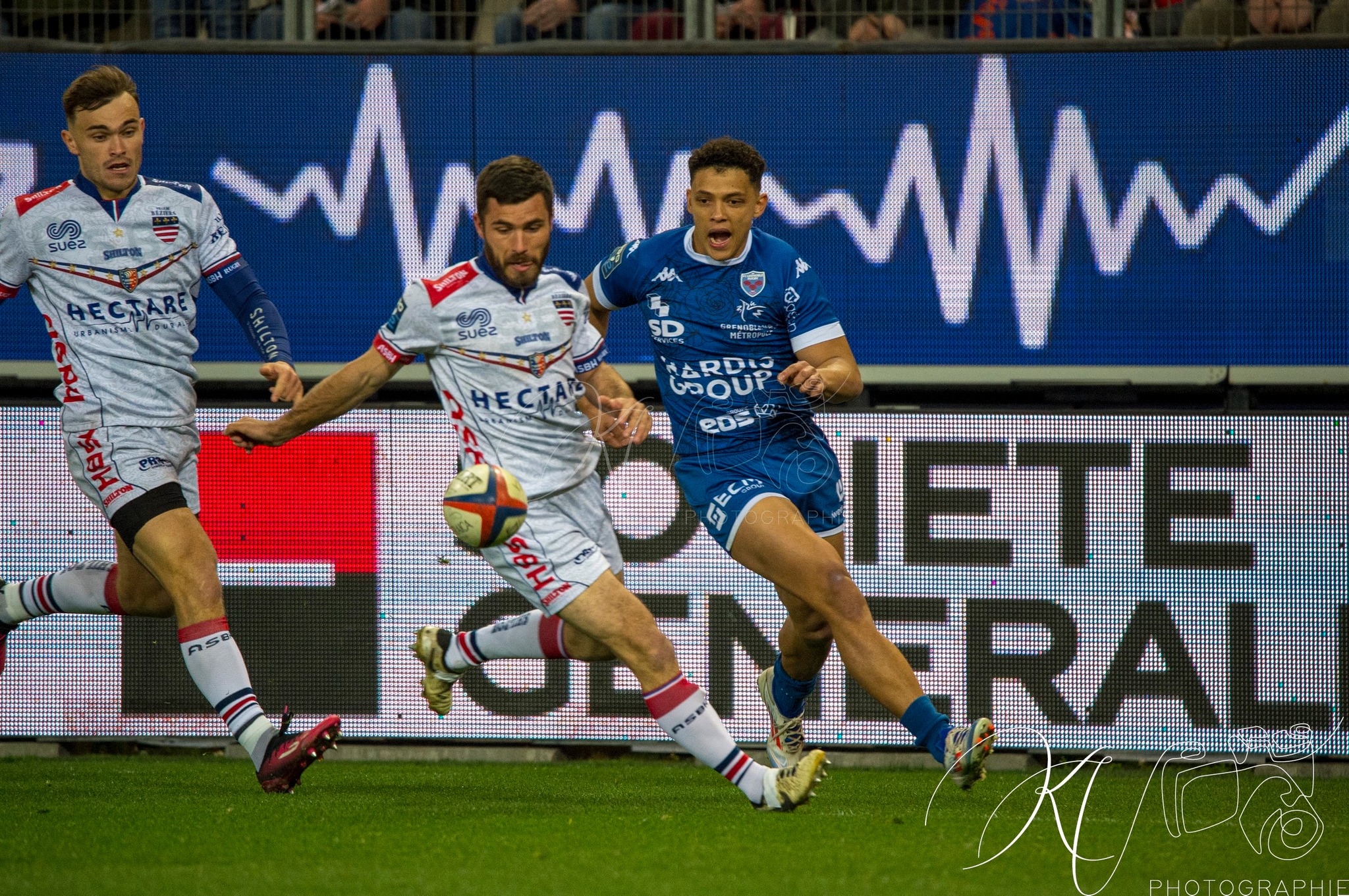  FC Grenoble Rugby - AS Béziers Hérault - Rugby - FFR 2025 - Pro D2 - FC Grenoble (45) vs (14) AS Béziers (#PD225PD2FCGBEZ02) Photo by: Karine Valentin | Siuxy Sports 2025-02-28