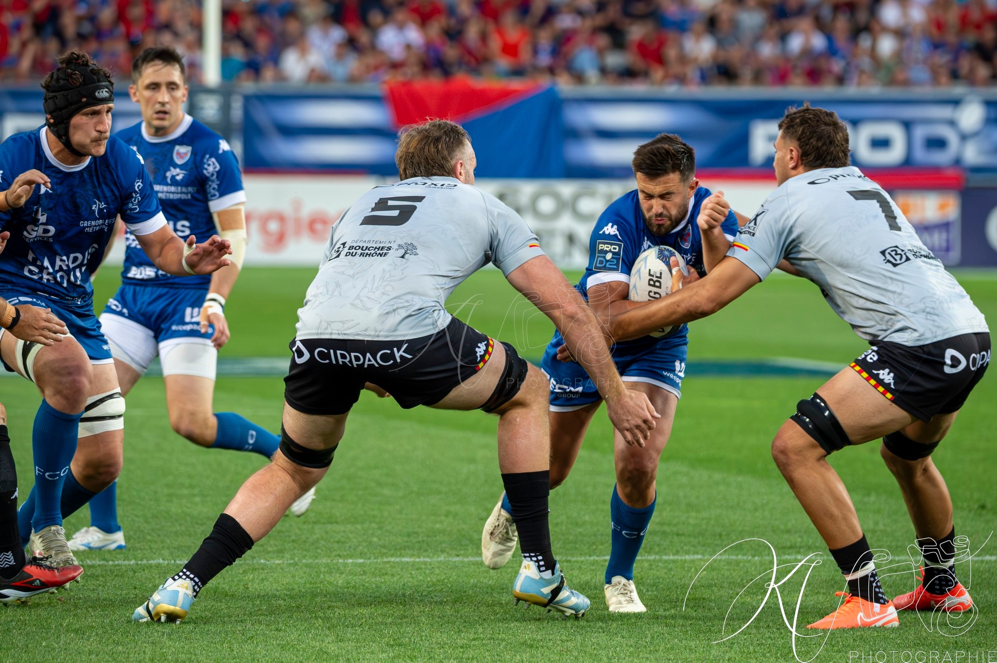 FC Grenoble Rugby - Provence - Rugby - FFR 2025 - PRO D2 -  1/2 Finale - Grenoble (38) vs (17) Provence (#PD225PD2GRPR5) Photo by: Karine Valentin | Siuxy Sports 2025-05-29