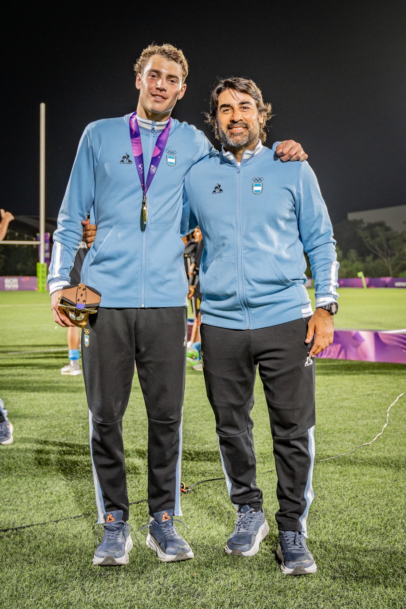  Selección Argentina de Rugby 7 Junior -  - Rugby - Los Pumas 7's - Oro en los Juegos Panamericanos Junior de Asunción (#JP2025PUMI7) Photo by: Christian Mas | Siuxy Sports 2025-08-17