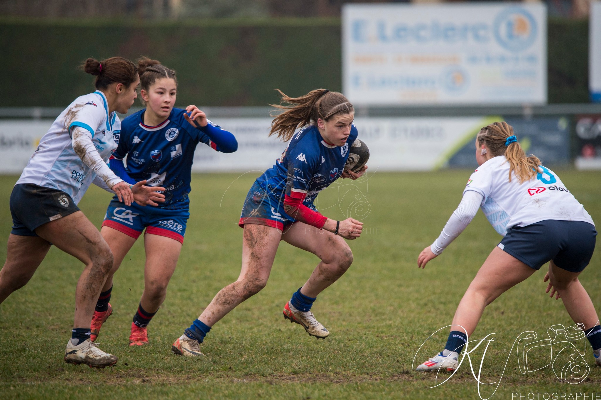  FC Grenoble Rugby - Montpellier Hérault Rugby - Rugby - FFR 2025 - U-18 Fém - Grenoble vs Montpellier (#FFR25U18GREMON1) Photo by: Karine Valentin | Siuxy Sports 2025-01-18
