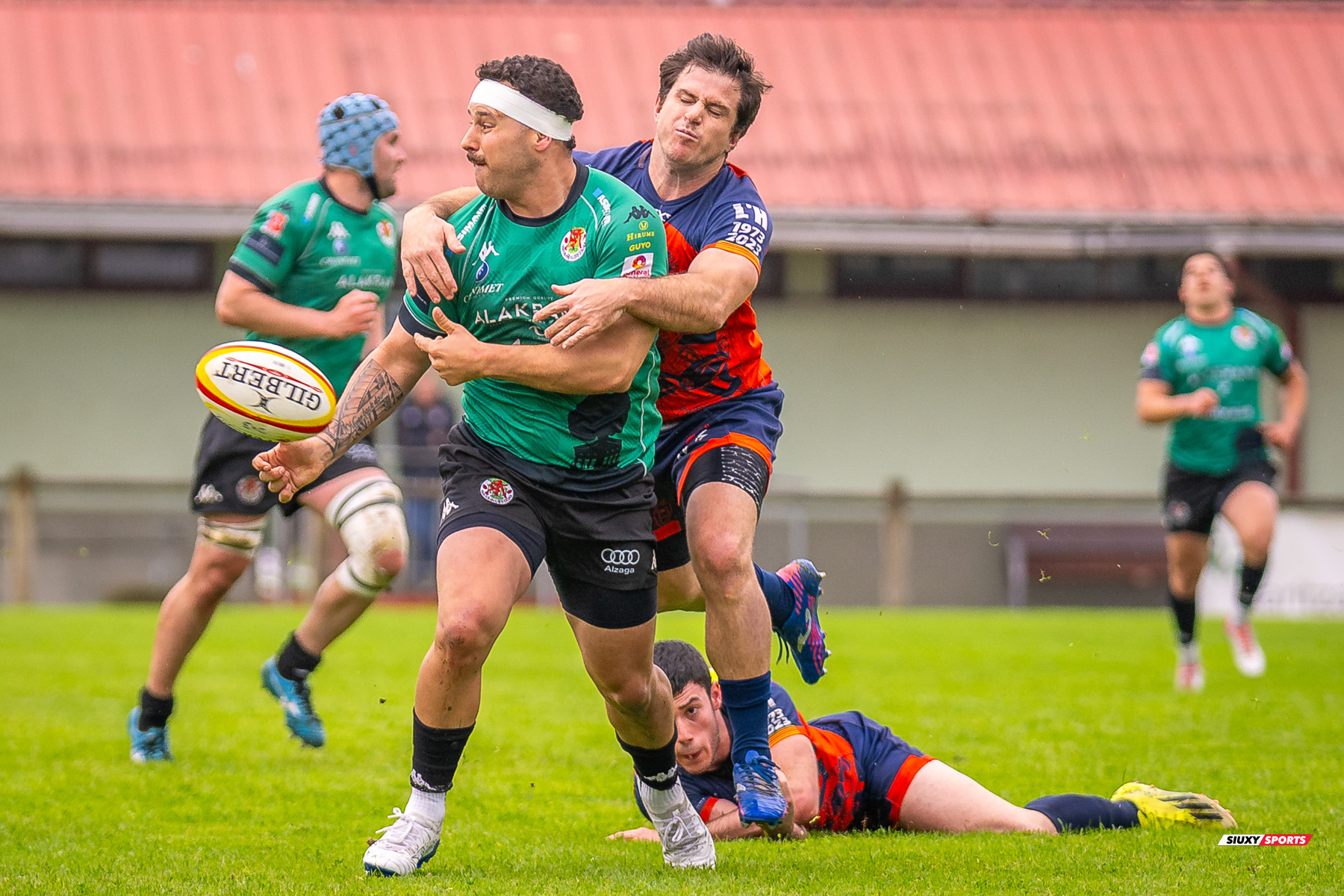  Gernika Rugby Taldea - Rugby Club L'Hospitalet - Rugby - FER 2025 - DHB - Gernika RT (52) vs (7) RC L'Hospitalet (#FER25DHBGERHOS04) Photo by: Fredy Monfoto | Siuxy Sports 2025-04-13