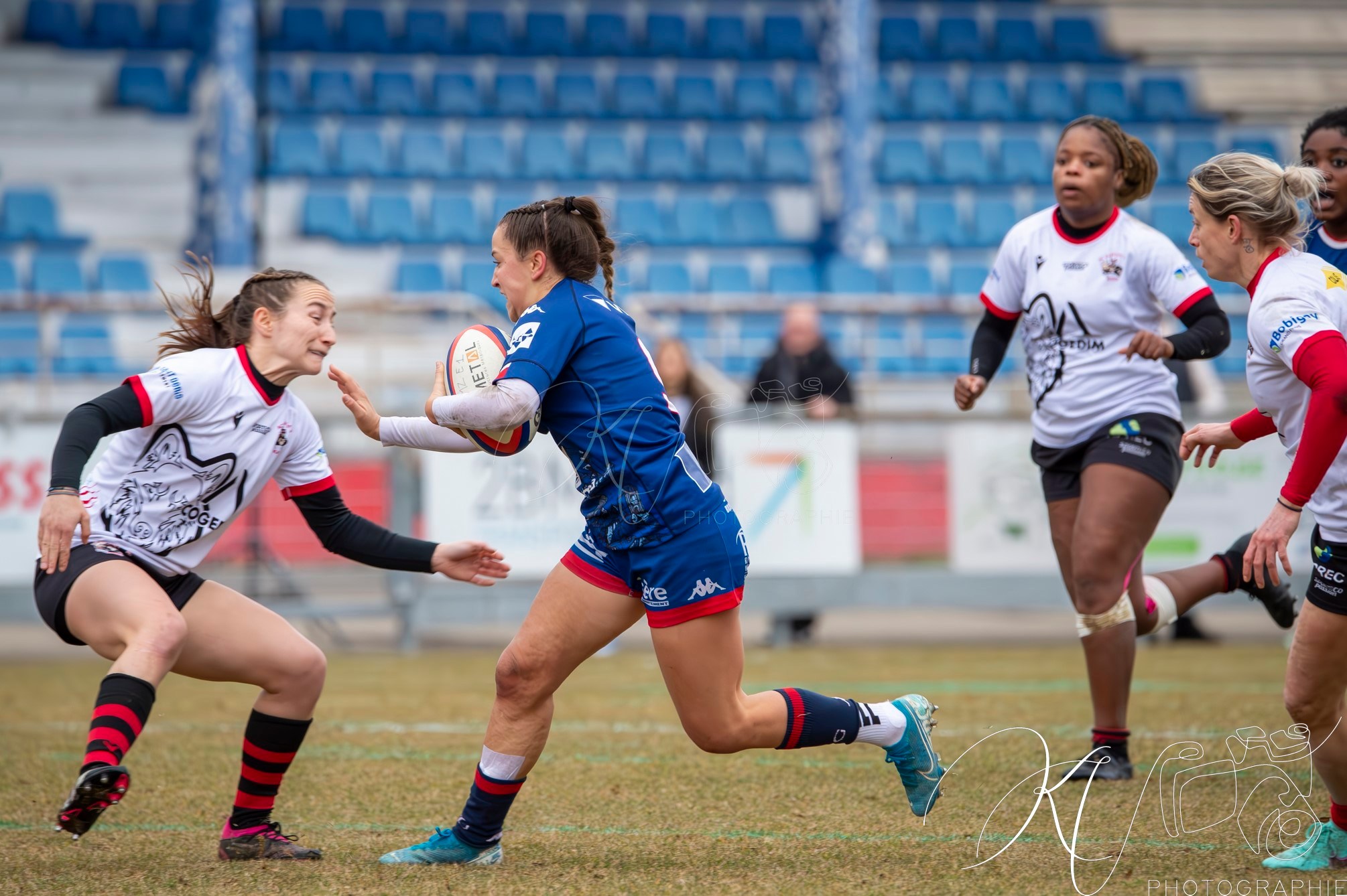  FC Grenoble Rugby - AC Bobigny 93 Rugby - Rugby - FFR 2025 - Élite 1 - Amazones (29) vs (14) Bobigny (#FFR25E1FCGBO01) Photo by: Karine Valentin | Siuxy Sports 2025-01-26