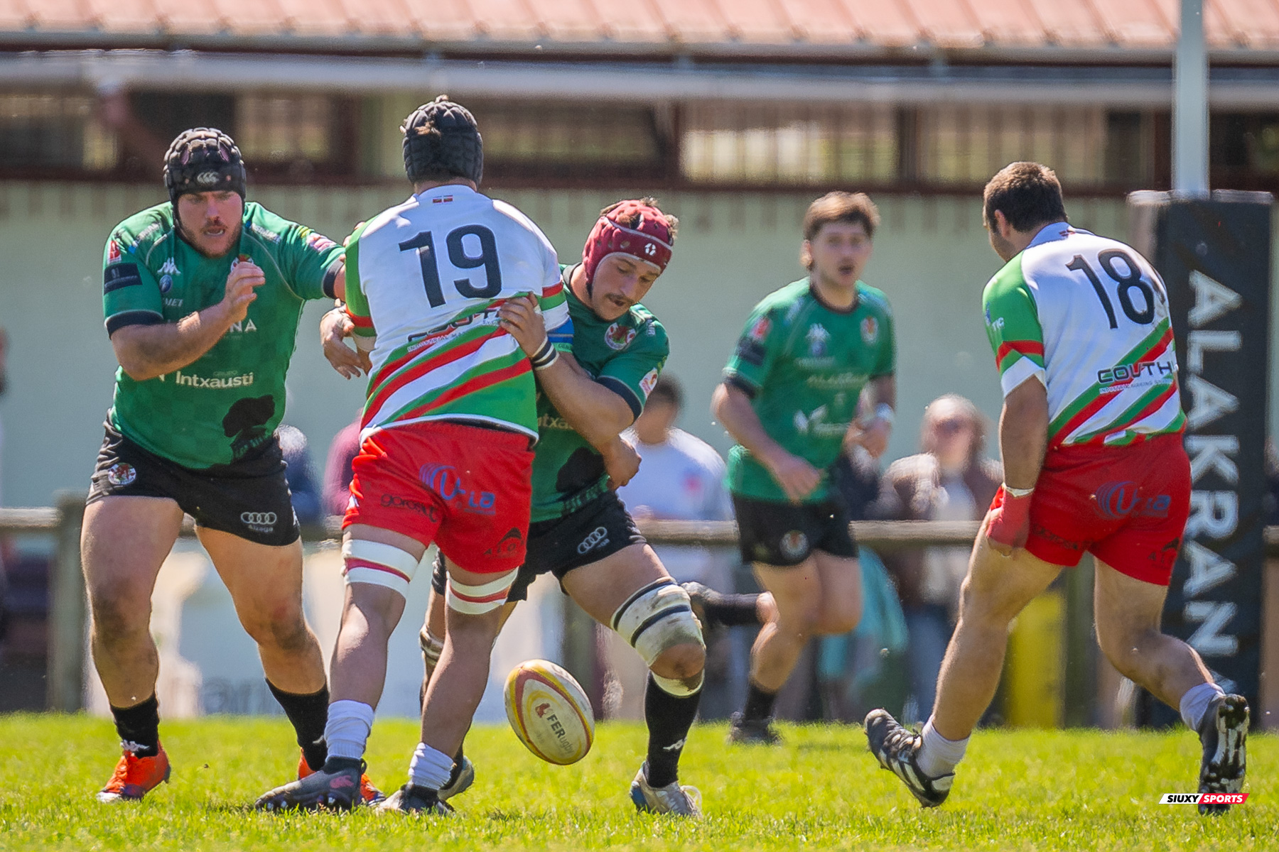  Gernika Rugby Taldea - Hernani Club Rugby Elkartea - Rugby - FER 2025 - DHB - Gernika (49) vs (15) CMO Hernani (#FER25DHBGERHER03) Photo by: Fredy Monfoto | Siuxy Sports 2025-03-30
