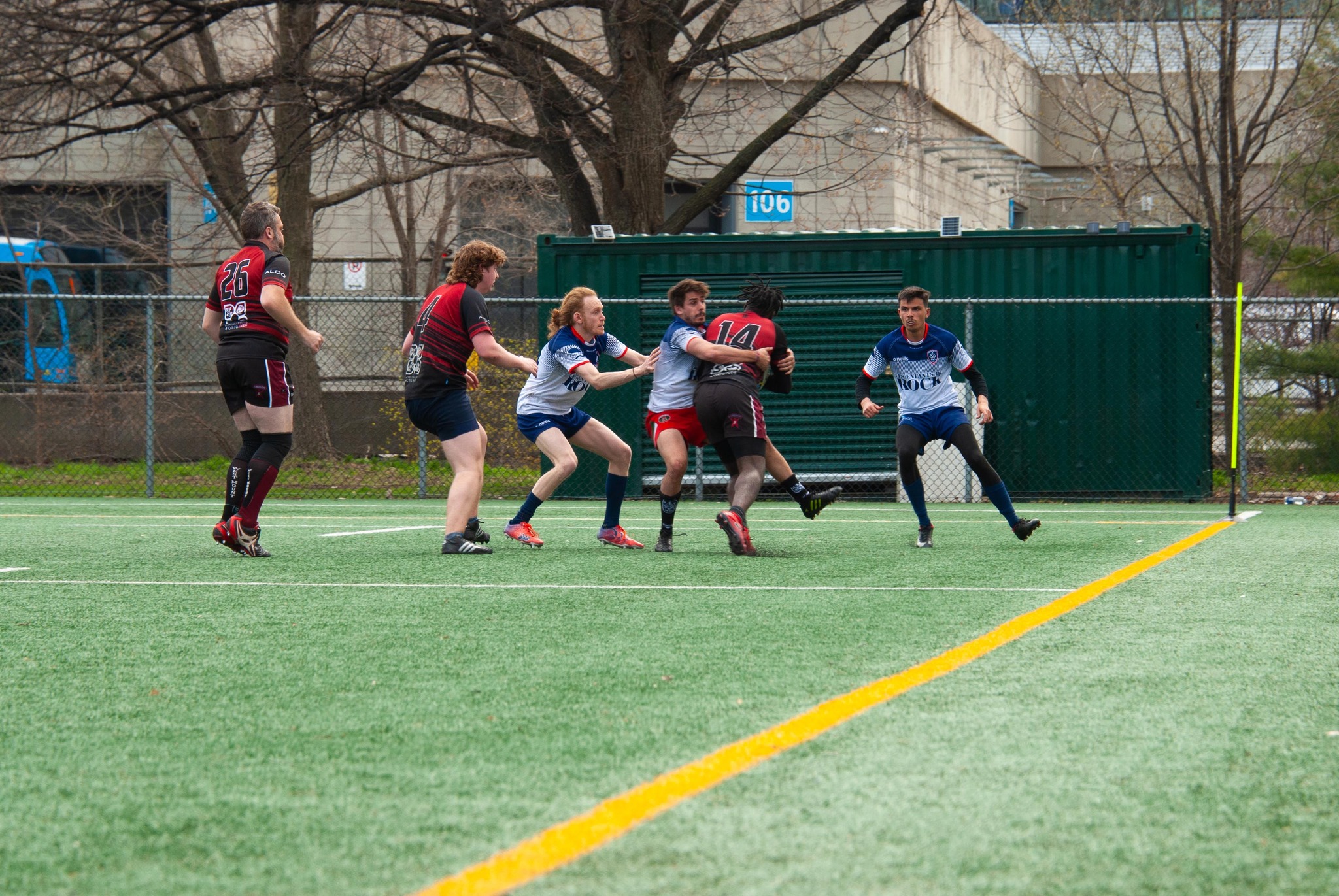  Rugby Club de Montréal - Westmount Rugby Club - Rugby - RQ 2024 - LPR2 - RCMXV vs Westmount 2 (#RQ24LP2RCMXW4) Photo by: Coraline Brochet | Siuxy Sports 2024-04-27