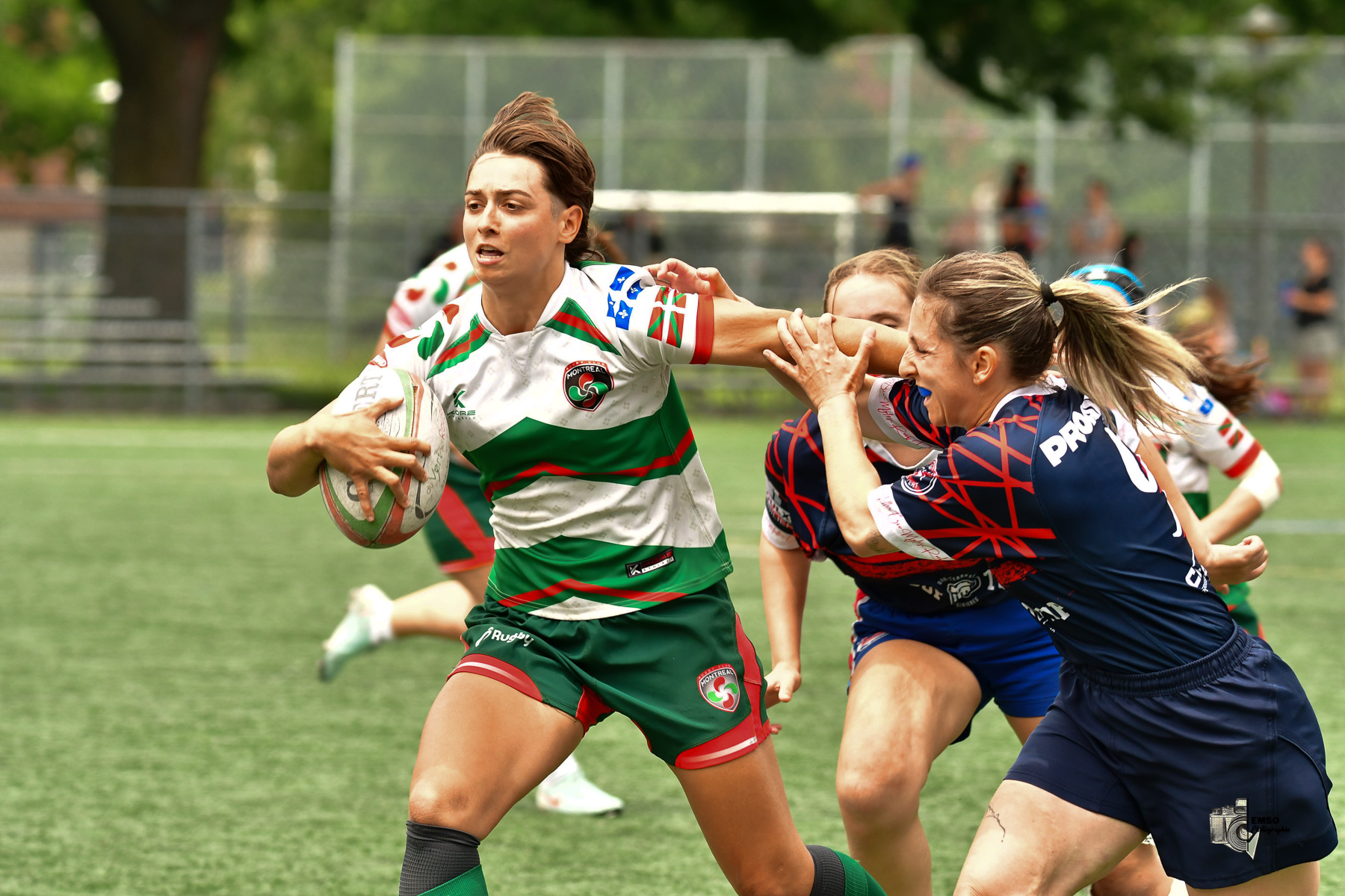 Camille BANNAY -  Rugby Club de Montréal - Braves de Trois-Rivières - Rugby - RQ 2025 - LQ2F - Rugby Club de Montréal vs Braves de Trois-Rivières (#RQ25LQ2FRCMB7) Photo by: emso photo | Siuxy Sports 2025-07-05