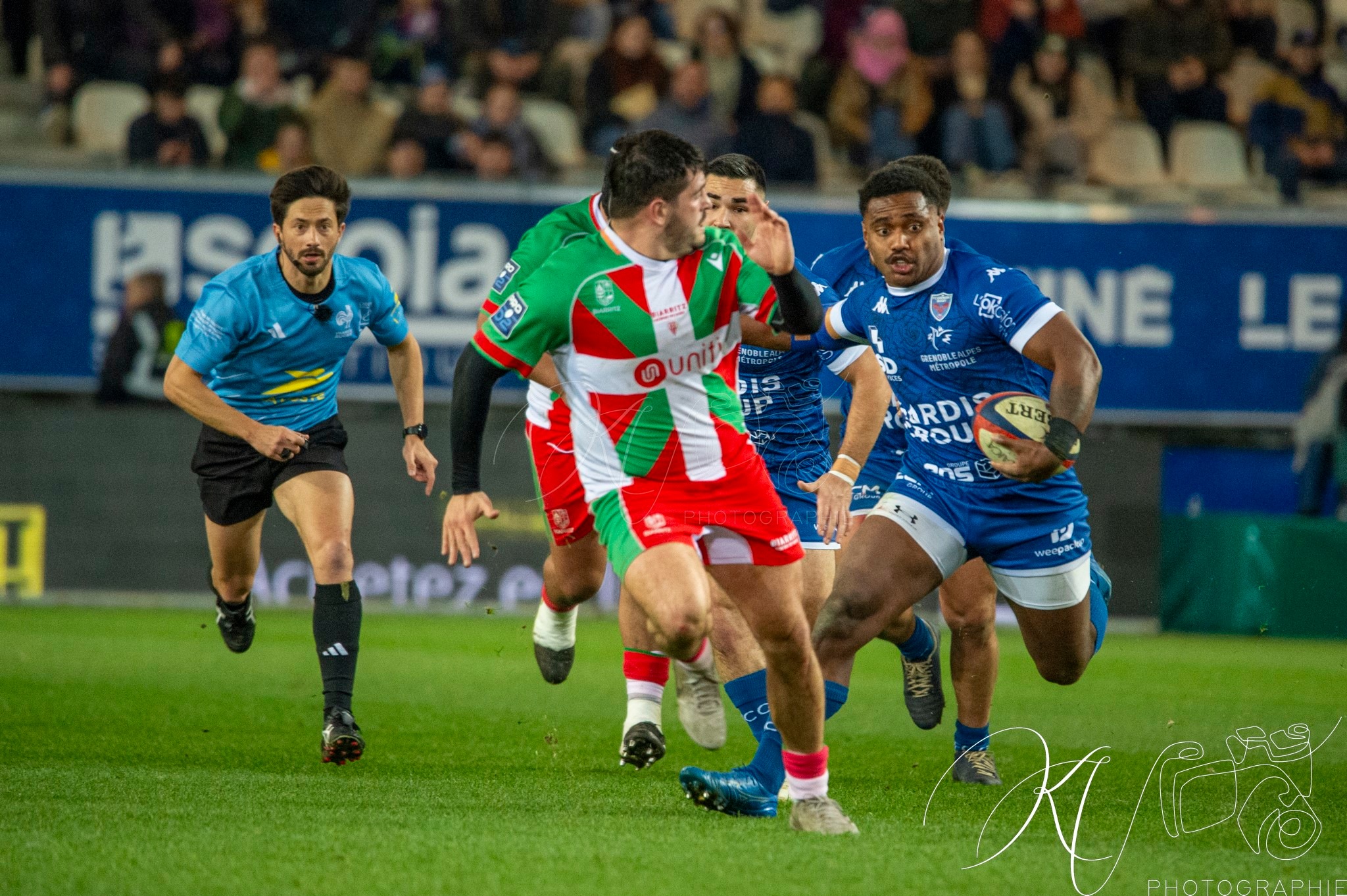  FC Grenoble Rugby - Biarritz - Rugby - FFR 2025 - Pro D2 - FC Grenoble Rugby (33) vs (17) Biarritz (#PD225PD2FCGBIA01) Photo by: Karine Valentin | Siuxy Sports 2025-01-24