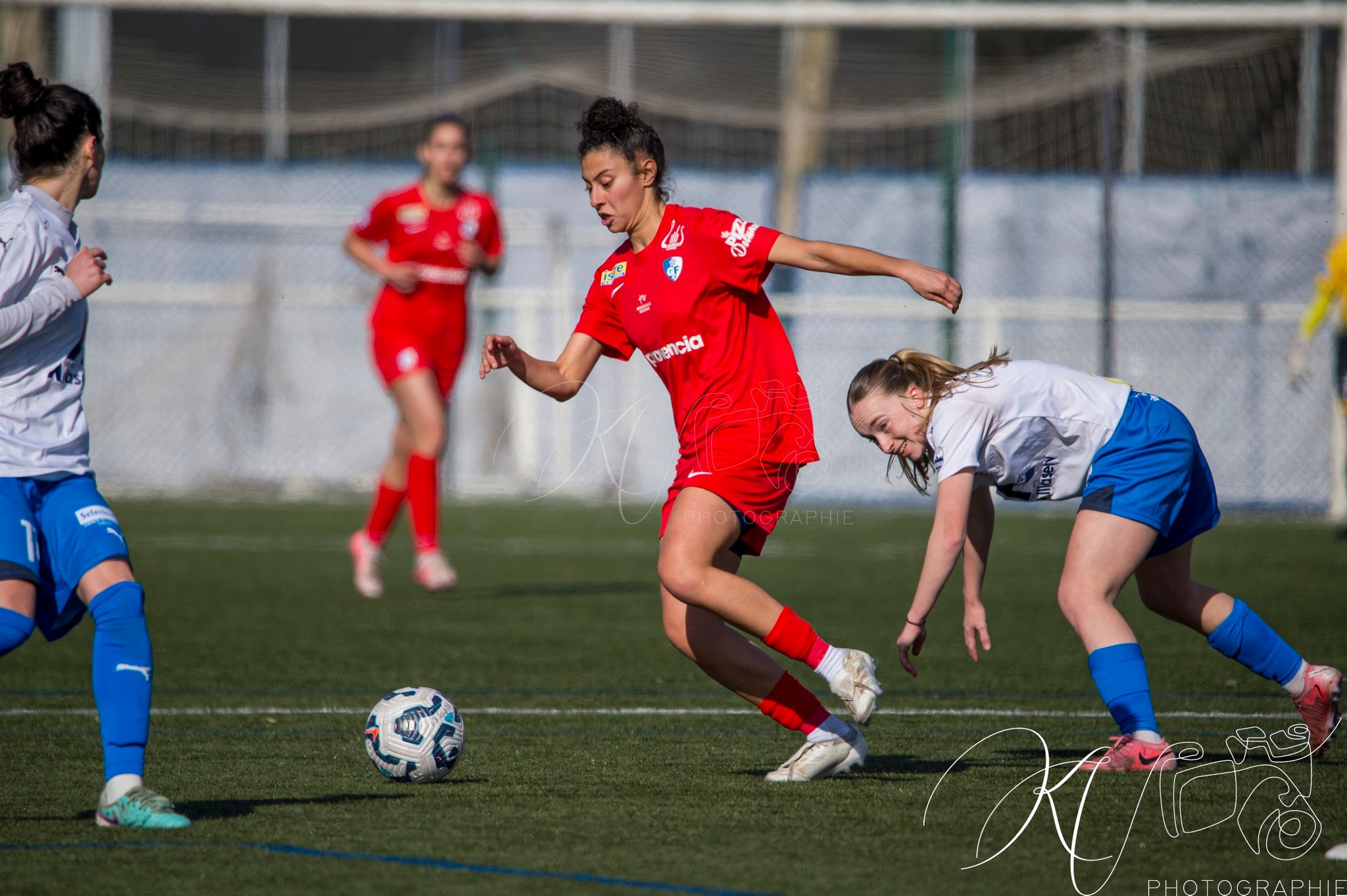  Grenoble Foot 38 - US Colomiers - Soccer - FFF 2025 - D3 FÉMININE - Grenoble Foot 38 (1) vs (1) US Colomiers (#FFF25D3FG38USC02) Photo by: Karine Valentin | Siuxy Sports 2025-02-16