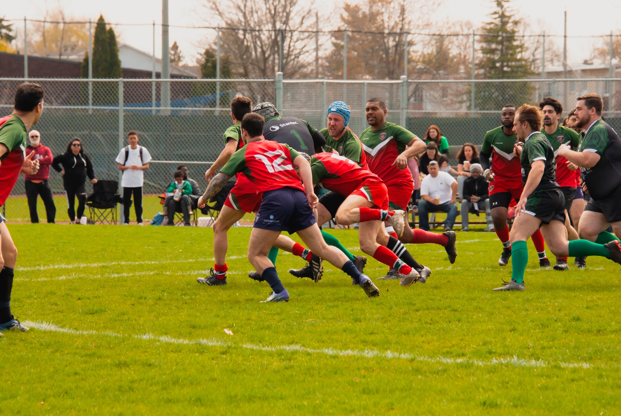  Club de rugby Nomades de Laval - Rugby Club de Montréal - Rugby - RQ 2024 - LPR2 - Nomades vs RCMXV (#RQ24LP2NOMRCX) Photo by: Coraline Brochet | Siuxy Sports 2024-05-04