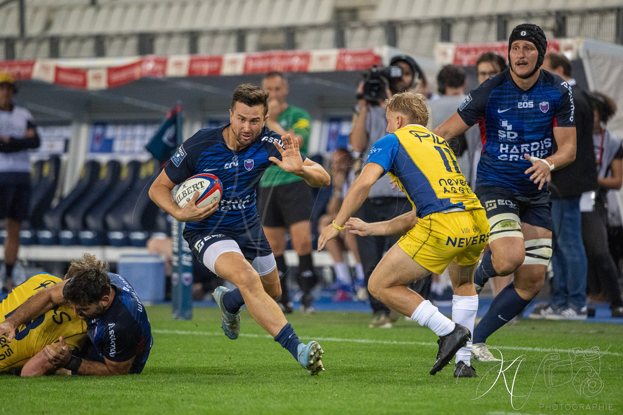  FC Grenoble Rugby - USON Nevers - Rugby - FFR 2025 - Pro D2 - Grenoble Rugby vs USON Nevers (#FFR25PD2GRUN9) Photo by: Karine Valentin | Siuxy Sports 2025-09-18