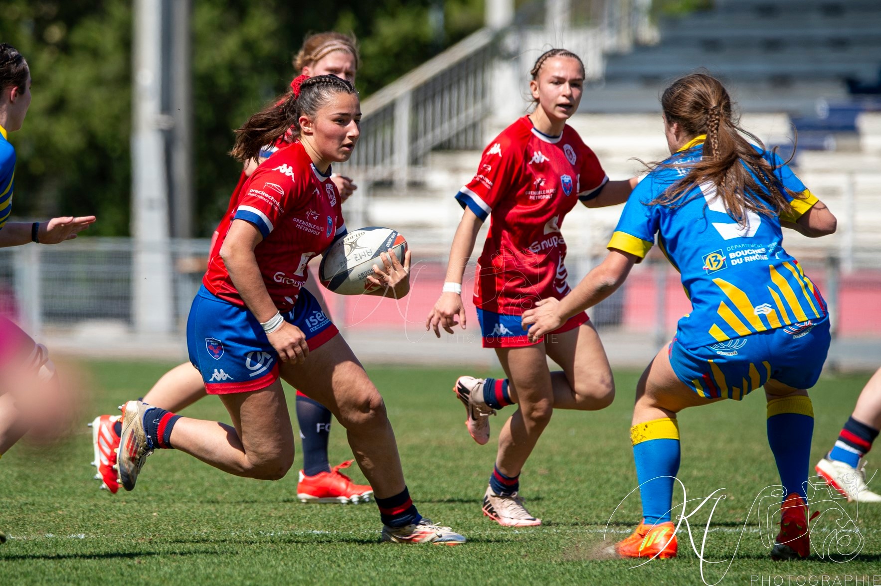  FC Grenoble Rugby - Provence - Rugby - FFR 2025 - U-18 Fém - Grenoble vs Provence (#FFR25U18GREPRO4) Photo by: Karine Valentin | Siuxy Sports 2025-04-05