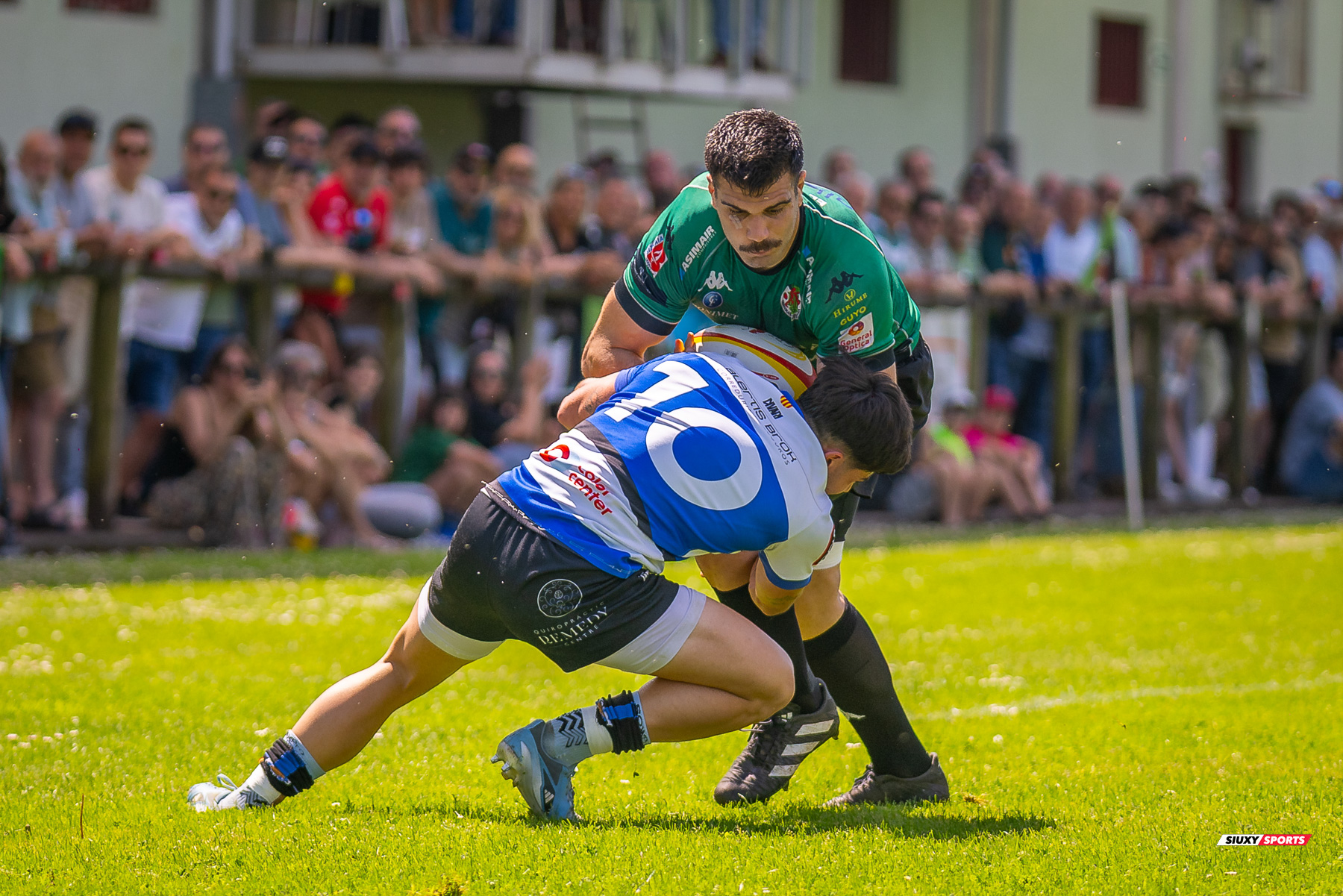  Gernika Rugby Taldea - Club de Rugby Sant Cugat - Rugby - FER 2025 - Sémi Final Ascenso - Gernika (24) vs (11) Sant Cugat (#FER25SFAGRTCRSC) Photo by: Fredy Monfoto | Siuxy Sports 2025-05-18