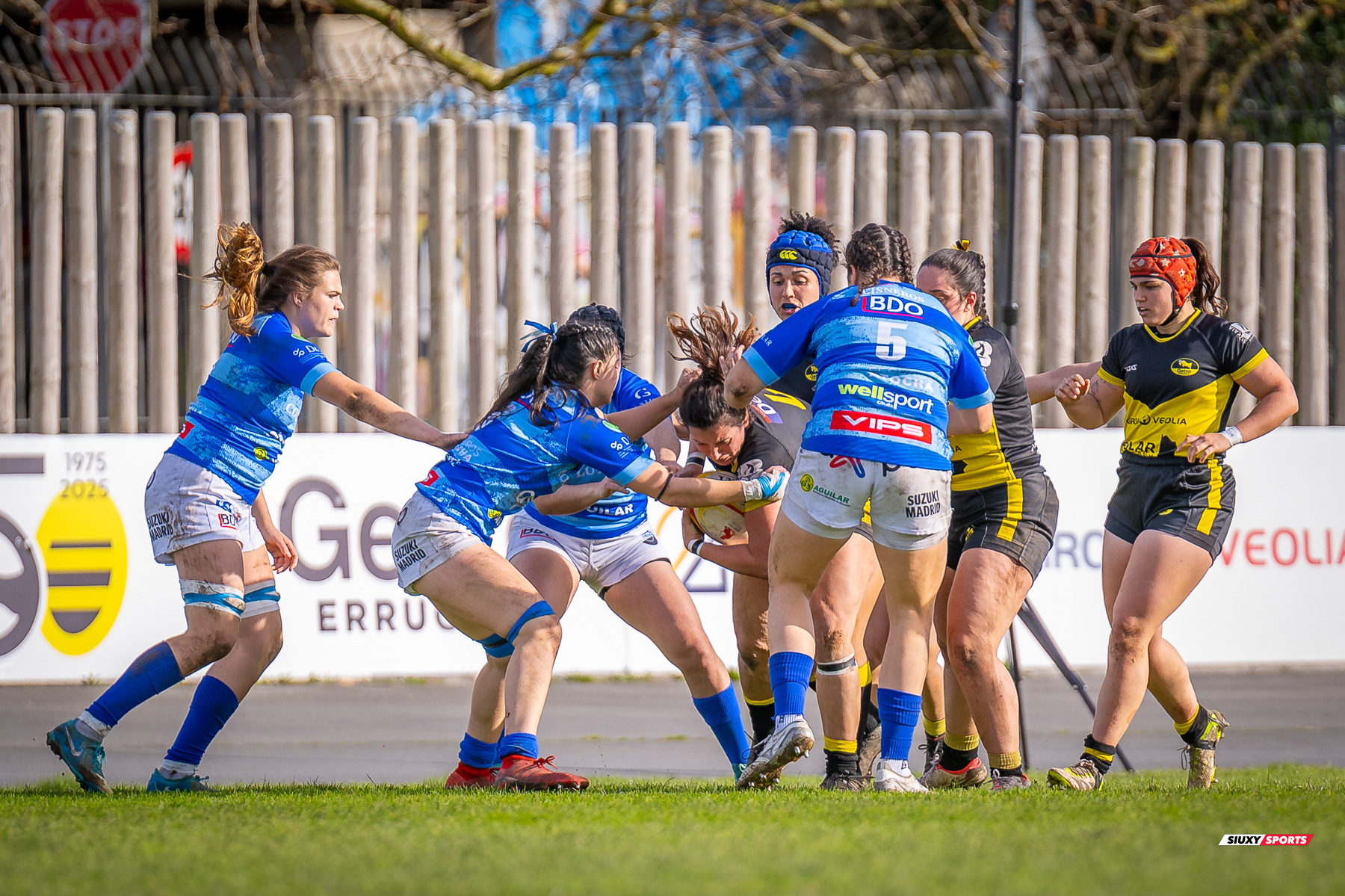  Getxo Artea Rugby Taldea - Club de Rugby Cisneros - Rugby - FER 2025 - LIGA IBERDROLA - GETXO NESKAK (39) vs (10) Cisneros (#FER25LIGNCI02) Photo by: Fredy Monfoto | Siuxy Sports 2025-02-15