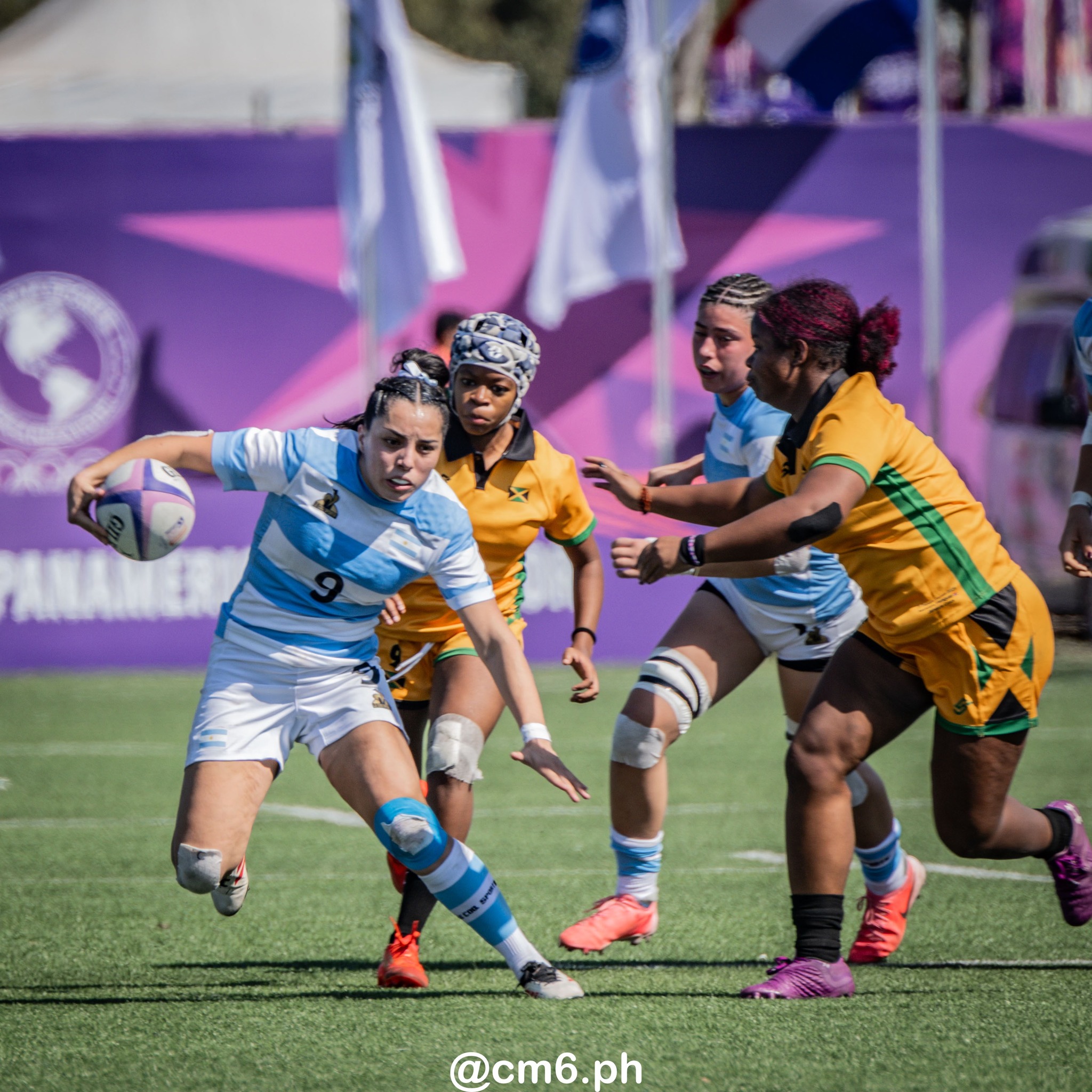  Selección Argentina de Rugby 7 Junior -  - Rugby - Yaguaretés 7's - Juegos Panamericanos Junior de Asunción (#JP2025YAGI7) Photo by: Christian Mas | Siuxy Sports 2025-08-17