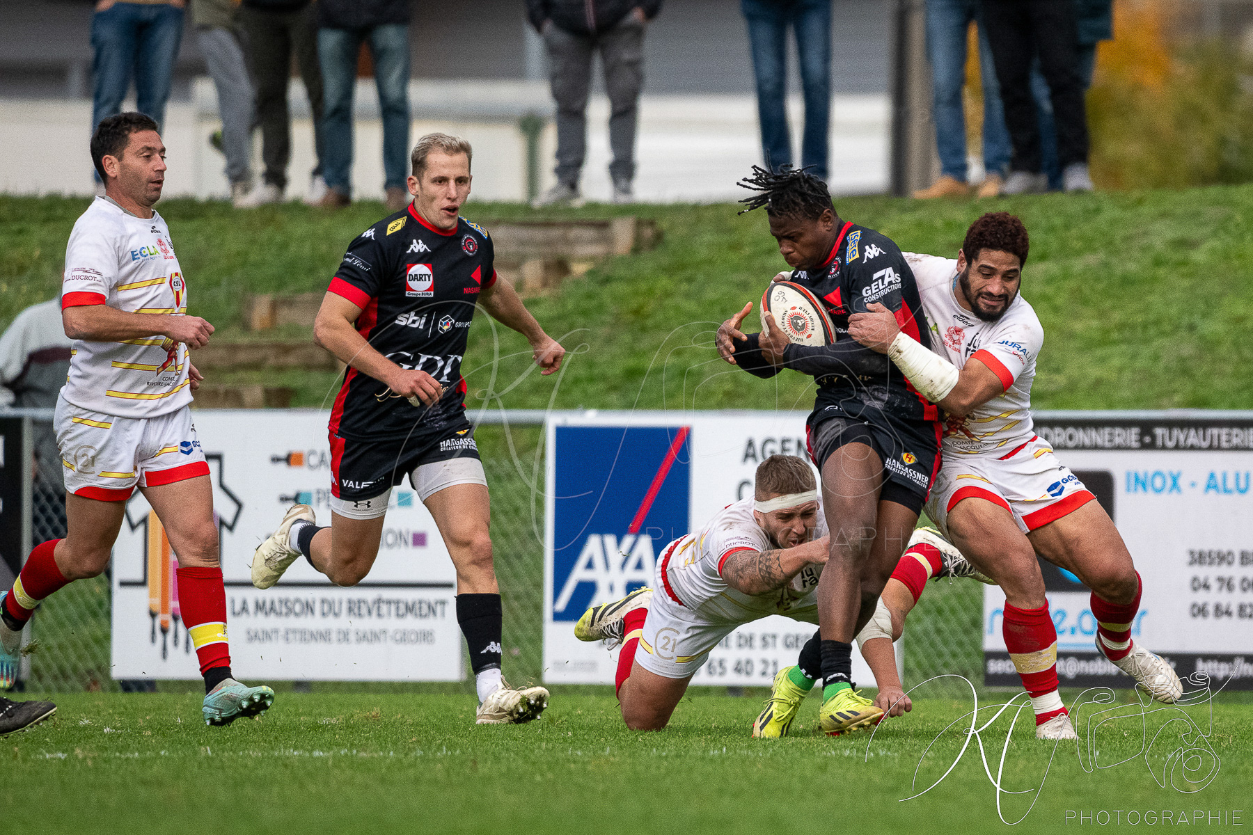  Bièvre Saint-Geoirs RC - Cercle Sportif Lédonien - Rugby - FFR 2025 - Équipe 1 - Bièvre St-Georges vs Cercle Sportif Lédonien (#FFR25RBGCDL11) Photo by: Karine Valentin | Siuxy Sports 2025-10-25
