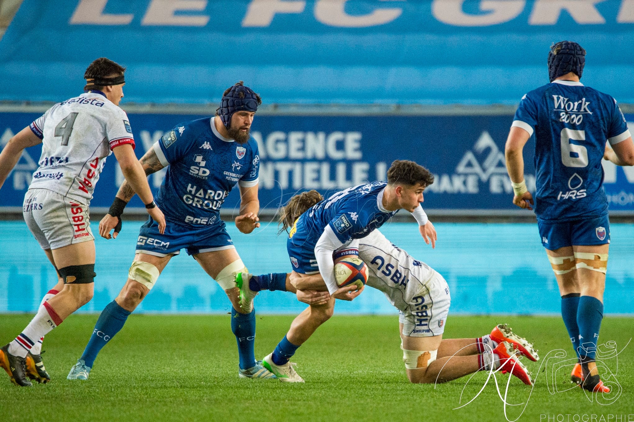  FC Grenoble Rugby - AS Béziers Hérault - Rugby - FFR 2025 - Pro D2 - FC Grenoble (45) vs (14) AS Béziers (#PD225PD2FCGBEZ02) Photo by: Karine Valentin | Siuxy Sports 2025-02-28