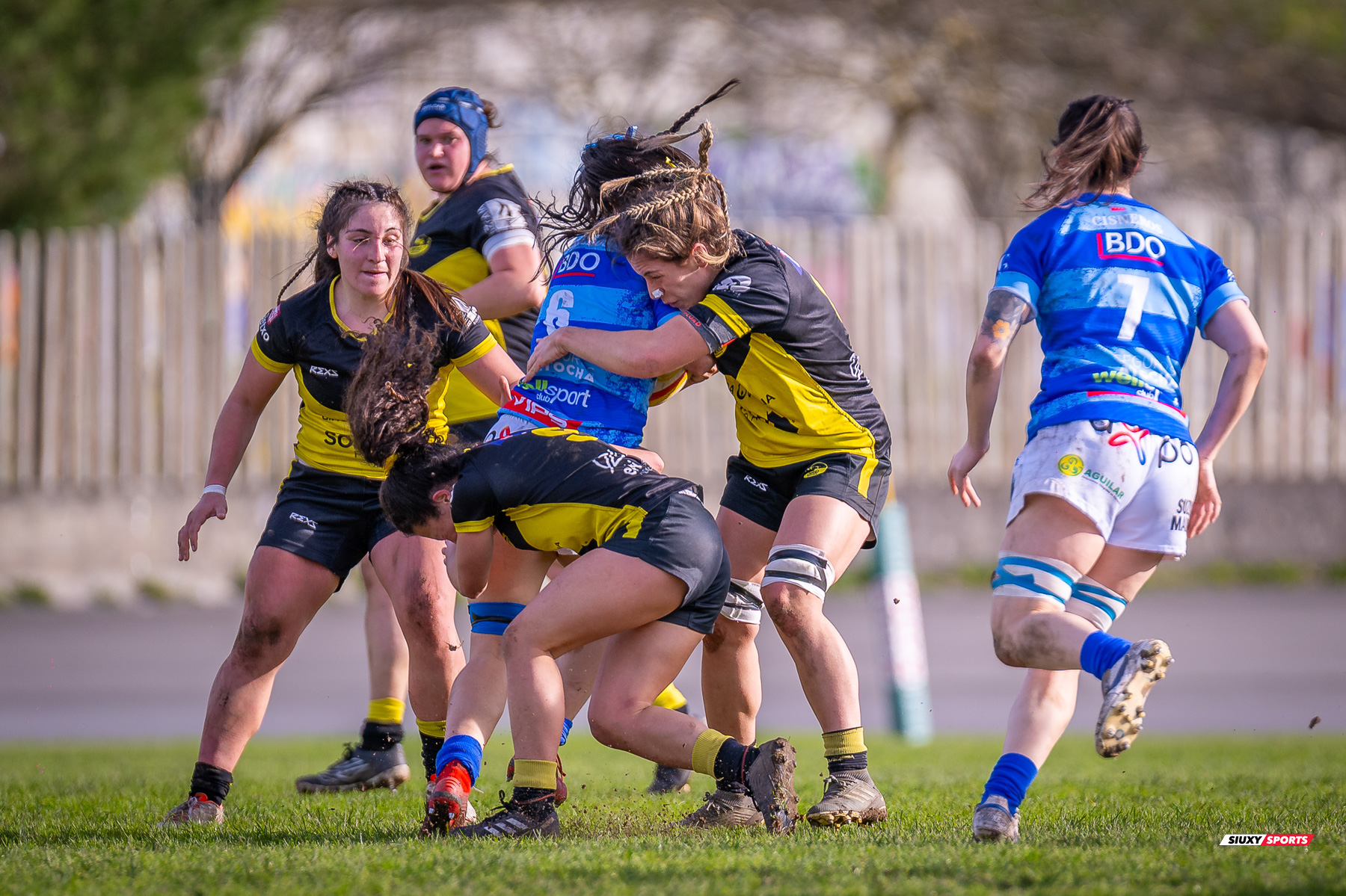  Getxo Artea Rugby Taldea - Club de Rugby Cisneros - Rugby - FER 2025 - LIGA IBERDROLA - GETXO NESKAK (39) vs (10) Cisneros (#FER25LIGNCI02) Photo by: Fredy Monfoto | Siuxy Sports 2025-02-15