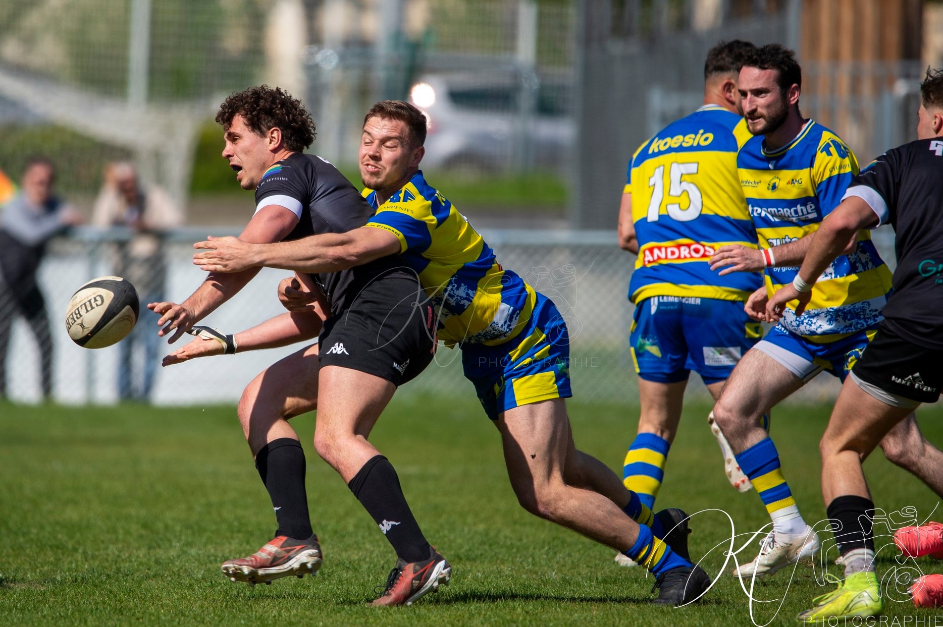  Rugby Club de Seyssins - Bassin de Crussol Rugby - Rugby - FFR 2025 - Féd 3 - RC de Seyssins (33) vs (31) Bassin de Crussol (#FFR25F3RCSBC04) Photo by: Karine Valentin | Siuxy Sports 2025-04-06