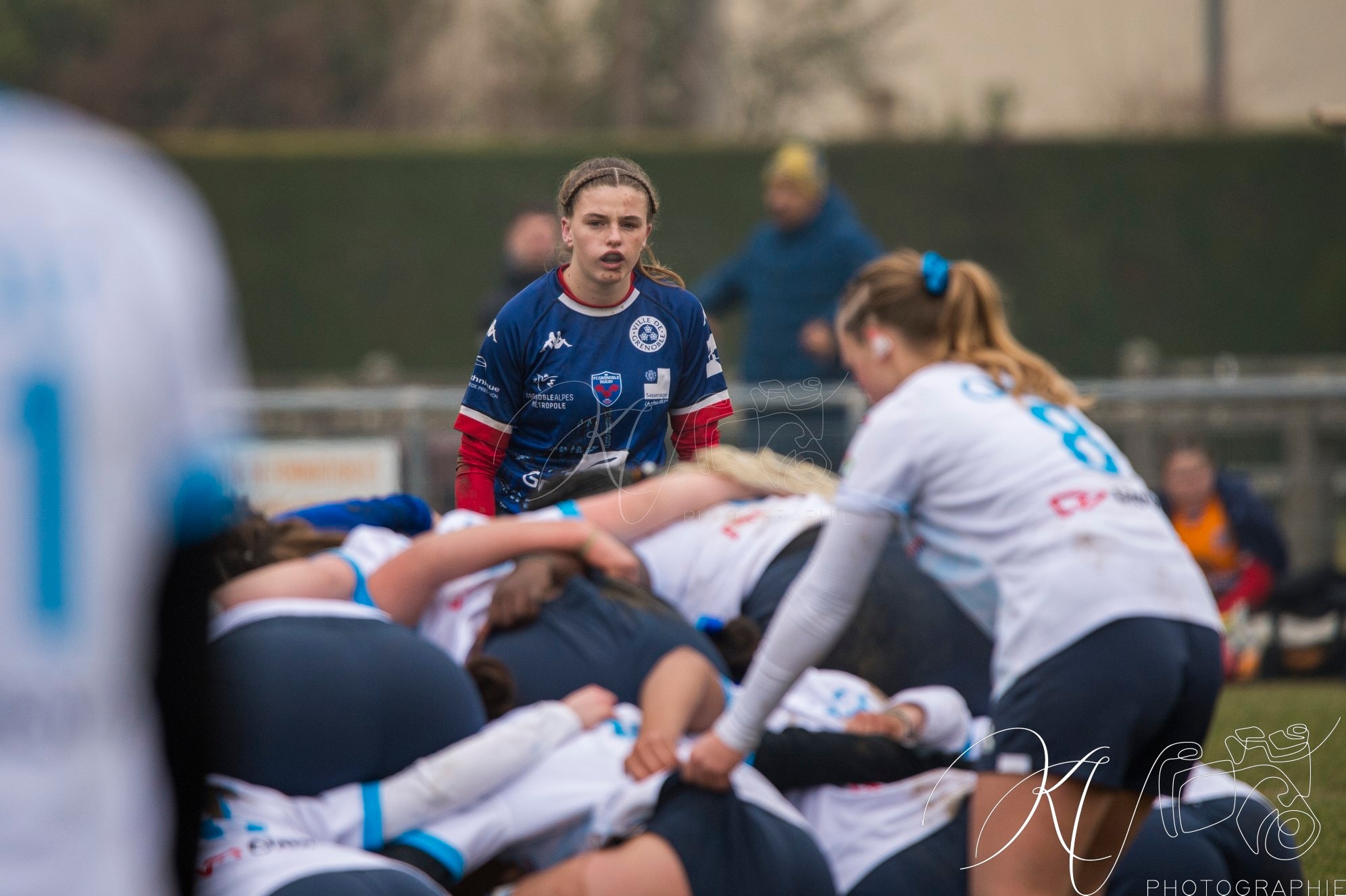  FC Grenoble Rugby - Montpellier Hérault Rugby - Rugby - FFR 2025 - U-18 Fém - Grenoble vs Montpellier (#FFR25U18GREMON1) Photo by: Karine Valentin | Siuxy Sports 2025-01-18