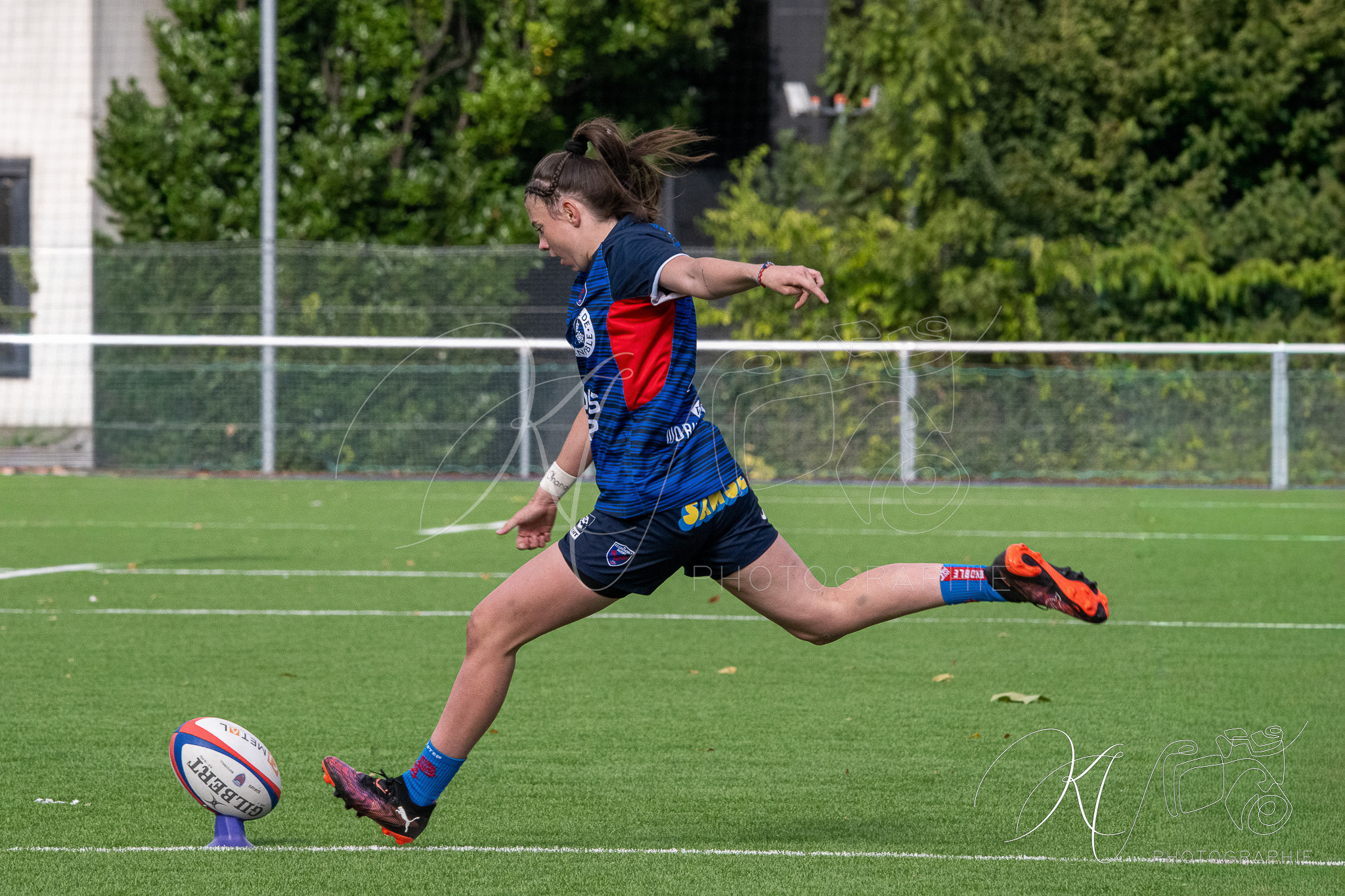  FC Grenoble Rugby - Lyon Olympique Universitaire - Rugby - FFR 2025 - Reserve Élite F - FC Grenoble vs Lyon Olympique Universitaire (#FFR25REFGL10) Photo by: Karine Valentin | Siuxy Sports 2025-10-05