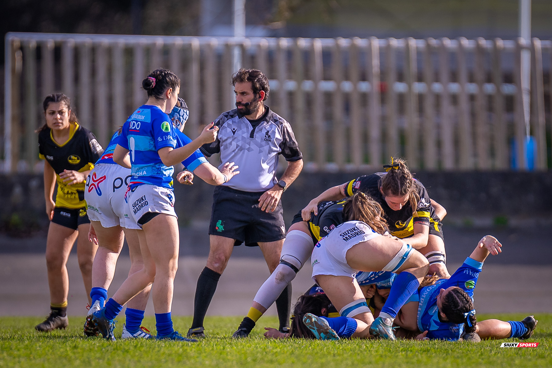  Getxo Artea Rugby Taldea - Club de Rugby Cisneros - Rugby - FER 2025 - LIGA IBERDROLA - GETXO NESKAK (39) vs (10) Cisneros (#FER25LIGNCI02) Photo by: Fredy Monfoto | Siuxy Sports 2025-02-15