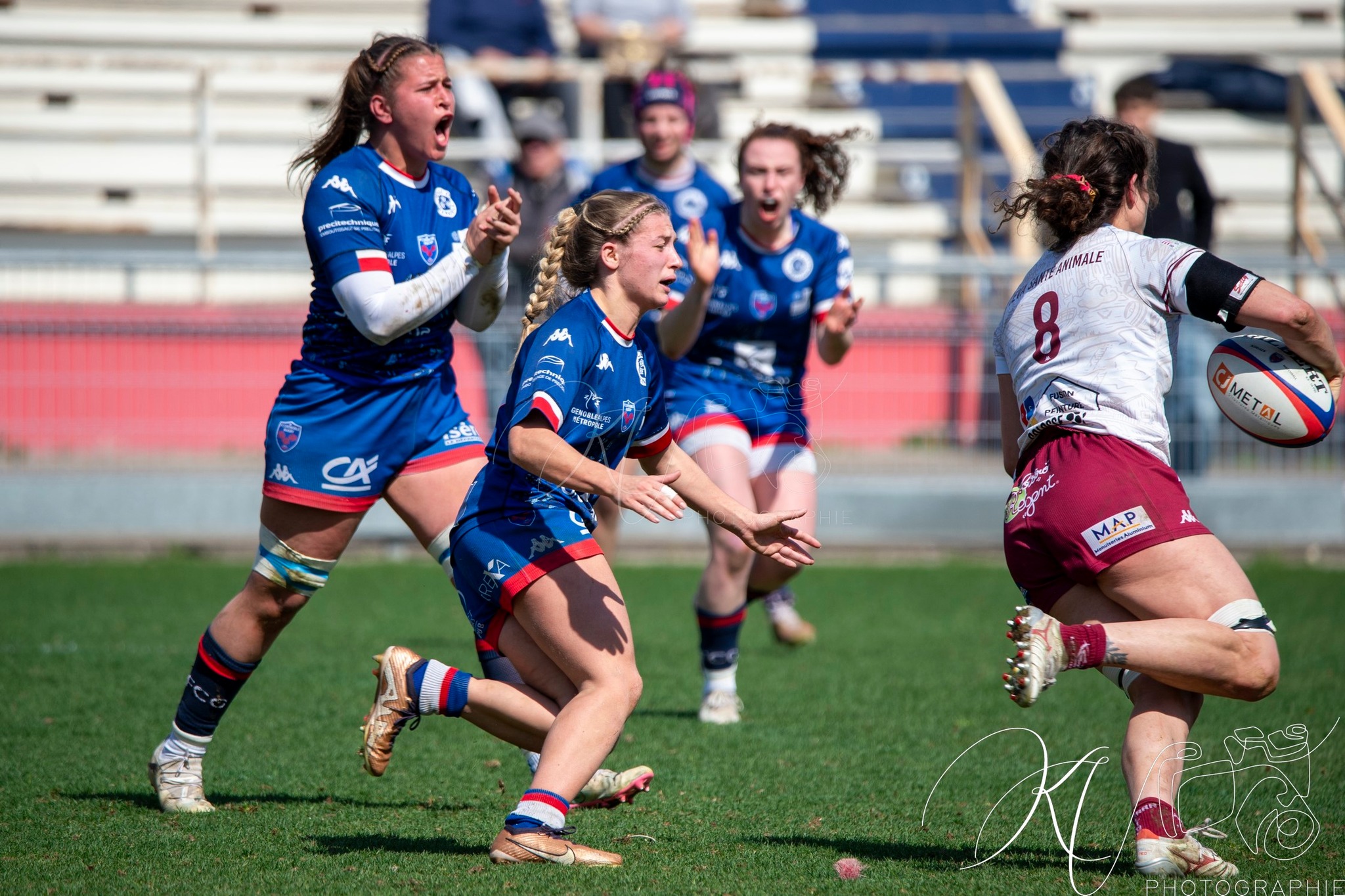  FC Grenoble Rugby - Stade Bordelais - Rugby - FFR 2025 - Élite 1 - FC Grenoble vs Stade Bordelais (#FFR25E1FCGSB03) Photo by: Karine Valentin | Siuxy Sports 2025-03-29