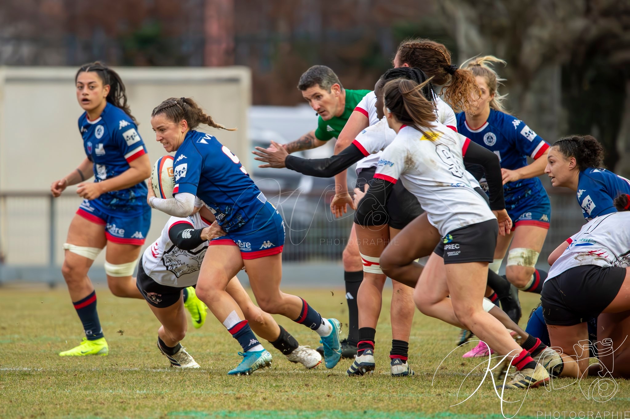  FC Grenoble Rugby - AC Bobigny 93 Rugby - Rugby - FFR 2025 - Élite 1 - Amazones (29) vs (14) Bobigny (#FFR25E1FCGBO01) Photo by: Karine Valentin | Siuxy Sports 2025-01-26