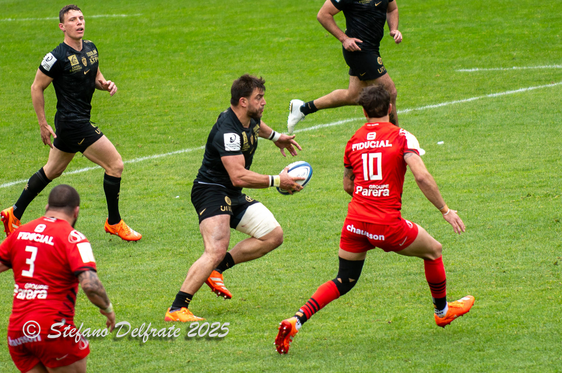 Facundo ISA -  RC Toulonnais - Stade Toulousain - Rugby - FFR 2025 - European Rugby Champions Cup 24-25 RC Toulonnais vs Stade Toulousain (#FFR25ERCCTT) Photo by: Stefano Delfrate | Siuxy Sports 2025-04-13