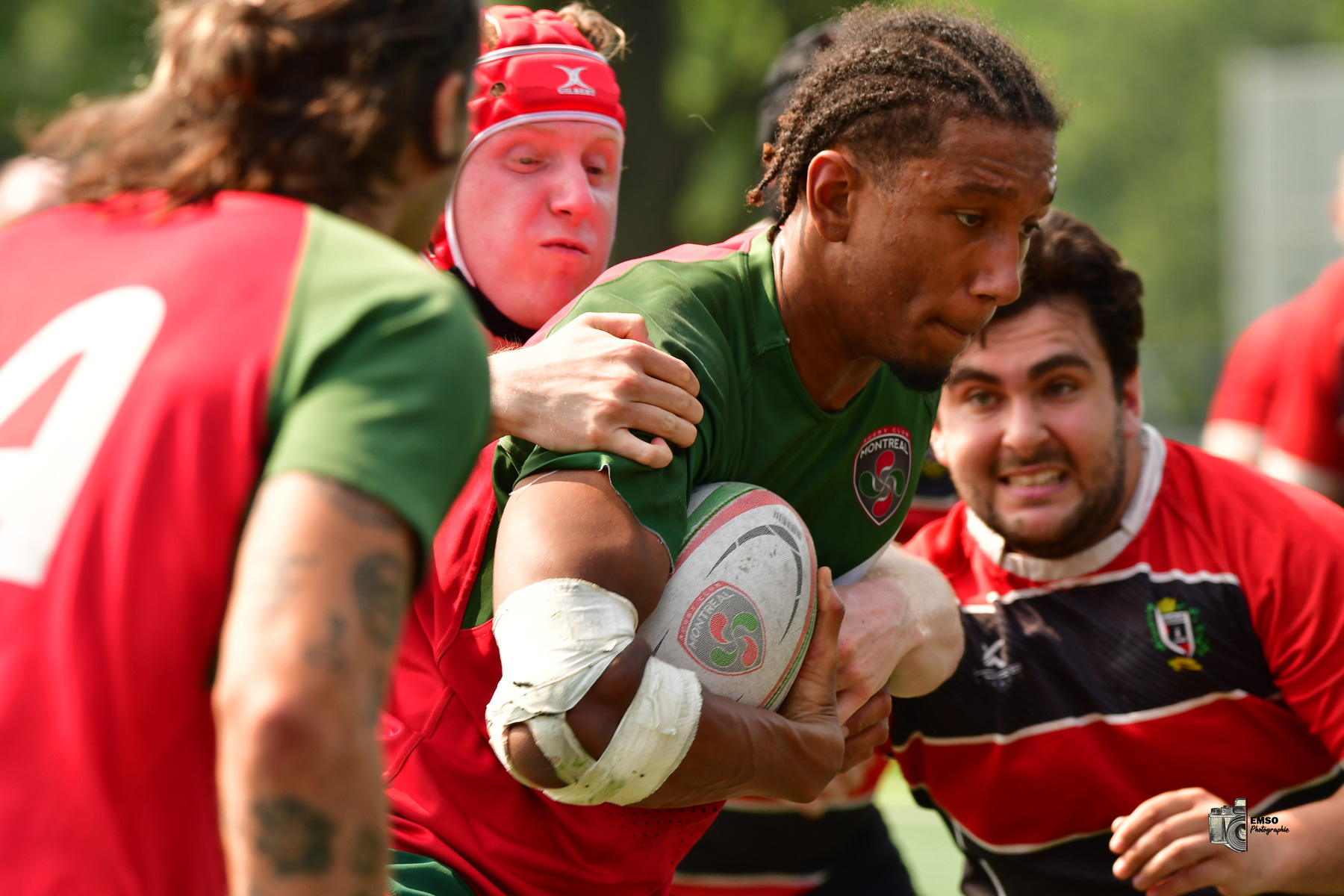 Axel ADJAHI -  Rugby Club de Montréal - Beaconsfield Rugby Football Club - Rugby - RQ 2025 - SL M R - RCM vs Beaconsfield RFC (#RQ25SLMRRMB37) Photo by: emso photo | Siuxy Sports 2025-07-26