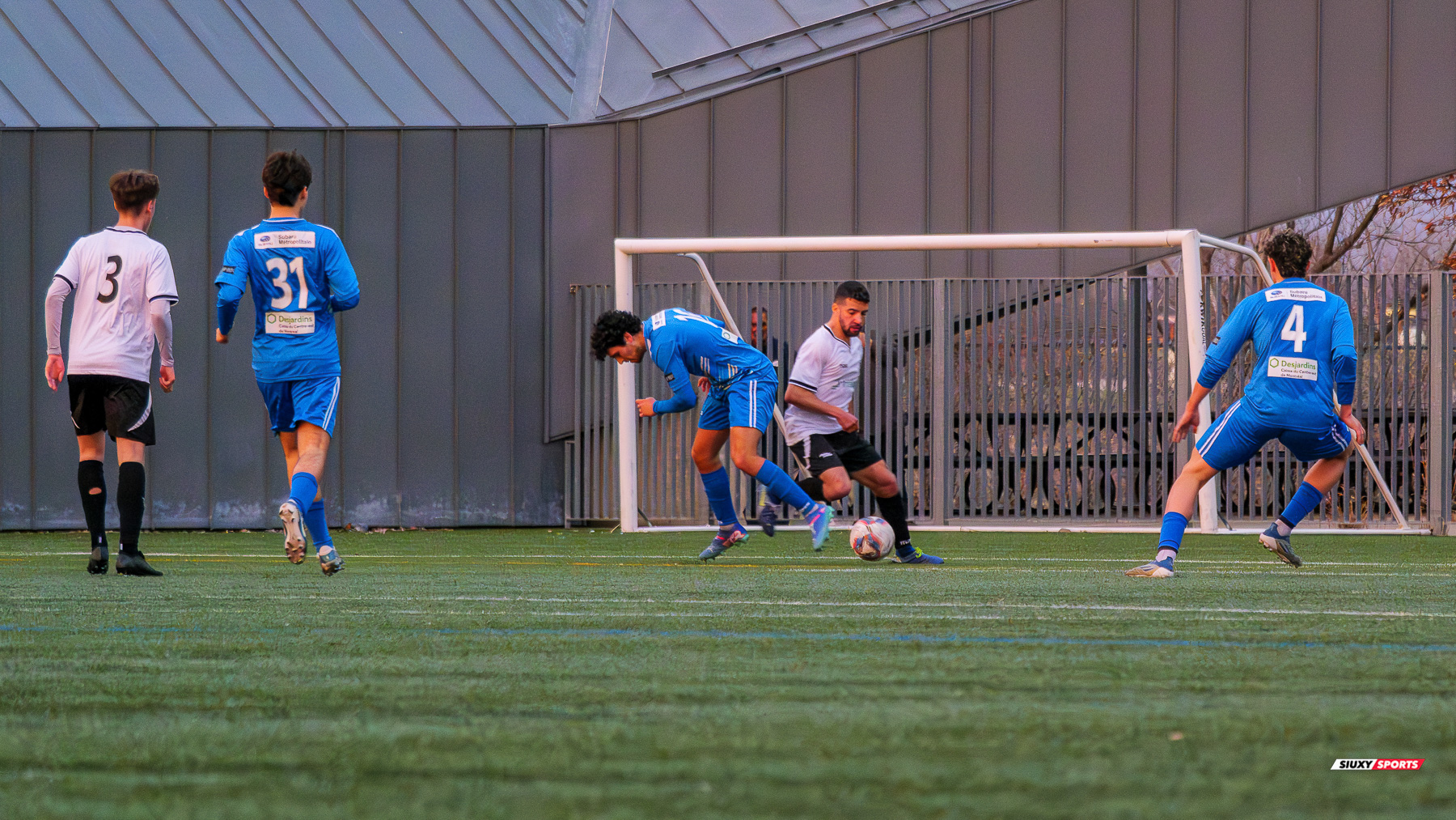 Georgi BORODIN - Alexandre RUEDA -  CS Braves Ahuntsic MCFC - AS St-Leonard - Soccer - L2QC M 2025 - Braves Ahuntsic (1) vs (1) St-Léonard (#L2QC25MCSBASSL4) Photo by: Mathias Pacheco Lemina | Siuxy Sports 2025-04-19