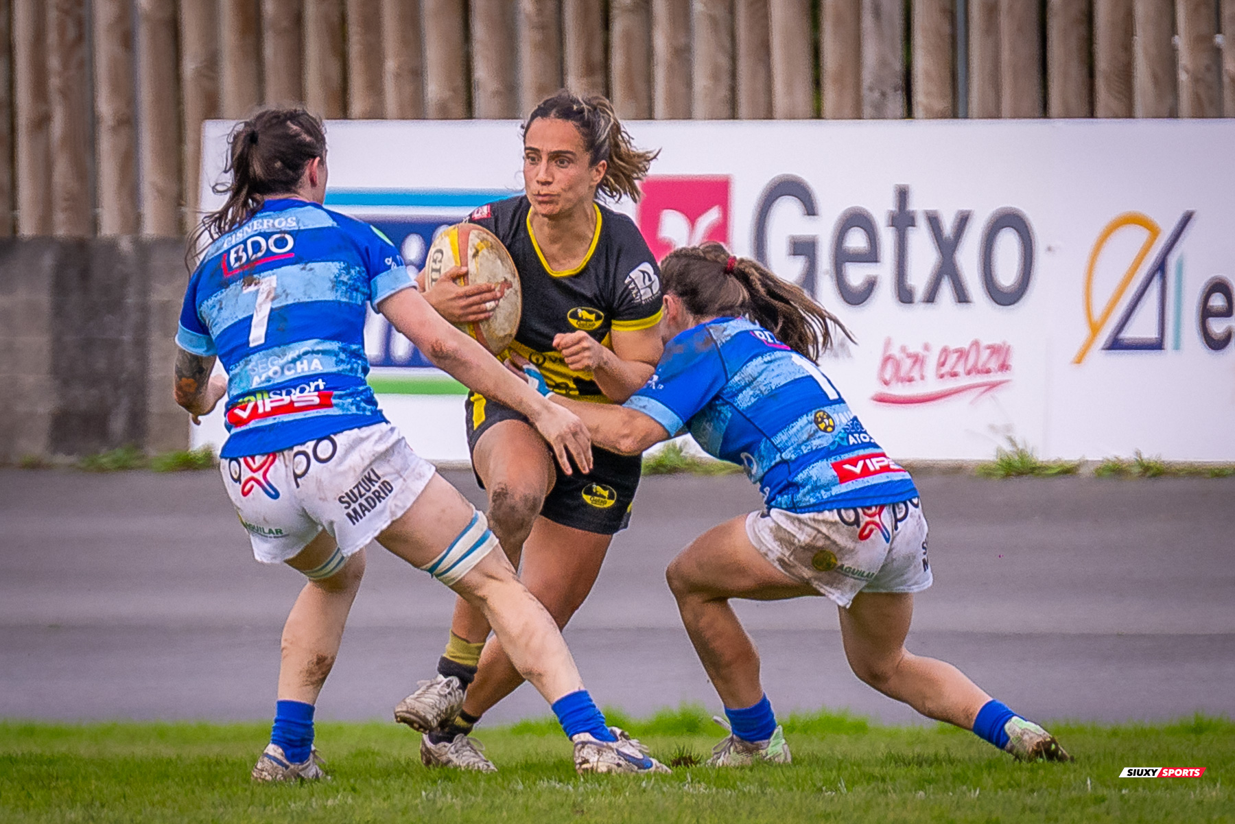  Getxo Artea Rugby Taldea - Club de Rugby Cisneros - Rugby - FER 2025 - LIGA IBERDROLA - GETXO NESKAK (39) vs (10) Cisneros (#FER25LIGNCI02) Photo by: Fredy Monfoto | Siuxy Sports 2025-02-15