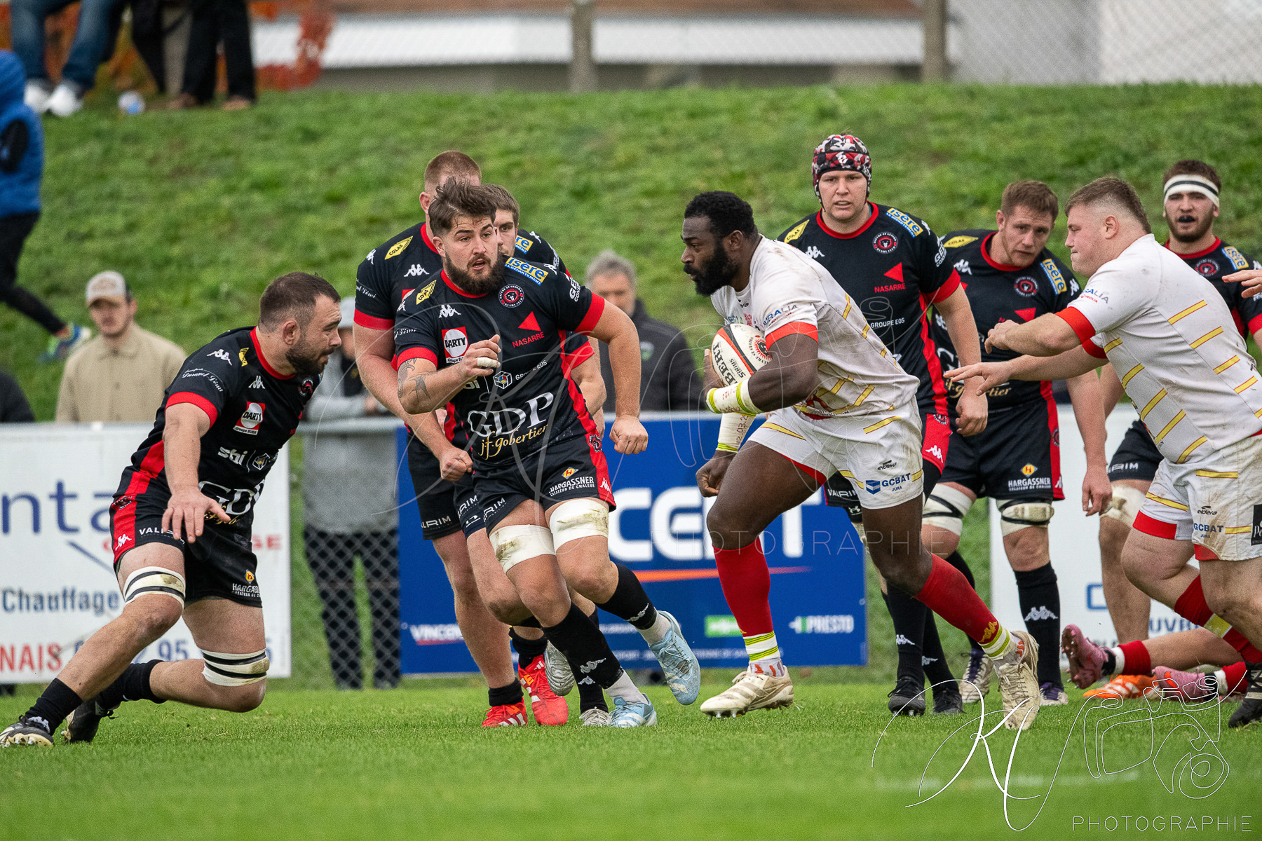  Bièvre Saint-Geoirs RC - Cercle Sportif Lédonien - Rugby - FFR 2025 - Équipe 1 - Bièvre St-Georges vs Cercle Sportif Lédonien (#FFR25RBGCDL11) Photo by: Karine Valentin | Siuxy Sports 2025-10-25
