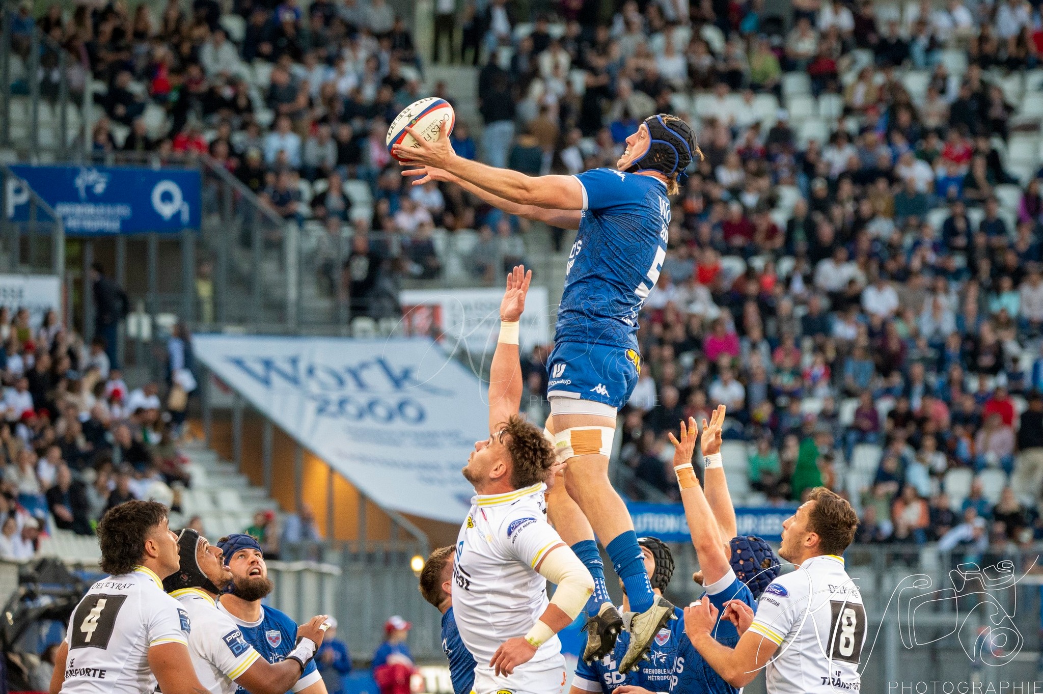  FC Grenoble Rugby - Stade Montois - Rugby - FFR 2025 - Pro D2 - FC Grenoble Rugby (47) vs (26) Stade Montois (#PD225PD2FCGSM04) Photo by: Karine Valentin | Siuxy Sports 2025-04-04