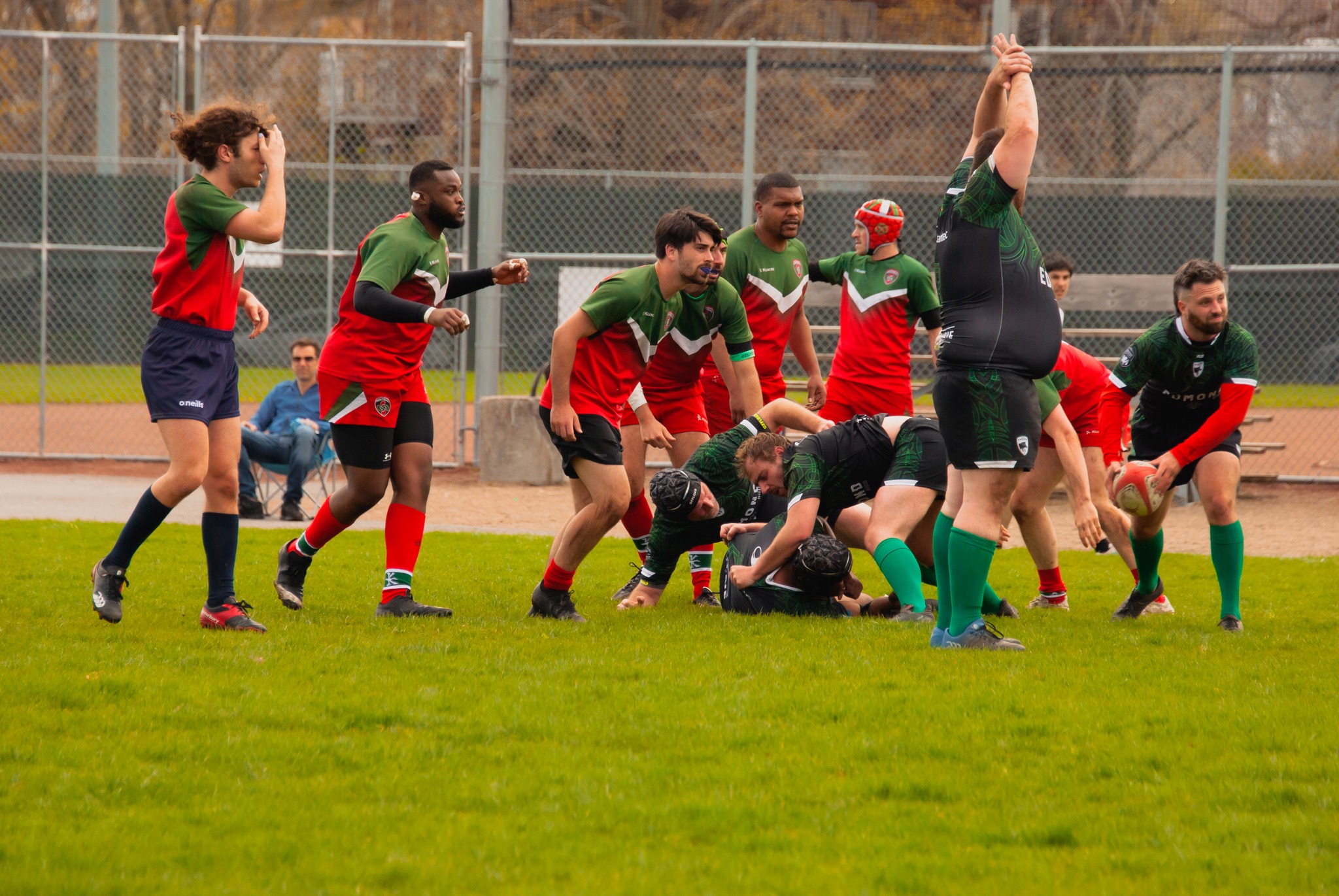  Club de rugby Nomades de Laval - Rugby Club de Montréal - Rugby - RQ 2024 - LPR2 - Nomades vs RCMXV (#RQ24LP2NOMRCX) Photo by: Coraline Brochet | Siuxy Sports 2024-05-04