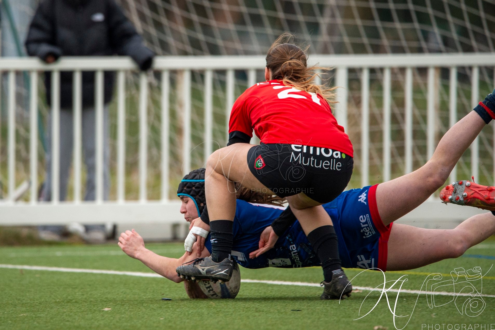  FC Grenoble Rugby - RC Toulonnais - Rugby - FFR 2025 - U-18 Fém - Grenoble vs Toulon (#FFR25U18FGRETOU02) Photo by: Karine Valentin | Siuxy Sports 2025-02-09