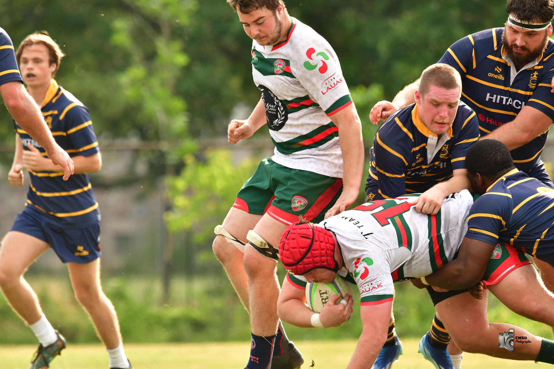 Mathéo BERGER -  Town of Mount Royal RFC - Rugby Club de Montréal - Rugby - RQ 2025 - SL M - Town of Mount-Royal vs Rugby Club de Montréal (#RQ25SLMTMRM77) Photo by: emso photo | Siuxy Sports 2025-07-05