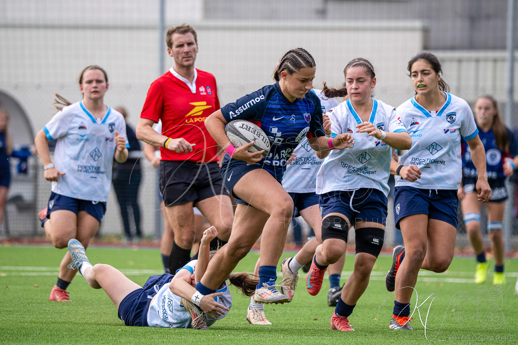  FC Grenoble Rugby - Montpellier Hérault Rugby - Rugby - FFR 2025 - U18 F - Amazones FCG vs Montpellier (#FFR25U18FAM10) Photo by: Karine Valentin | Siuxy Sports 2025-10-18