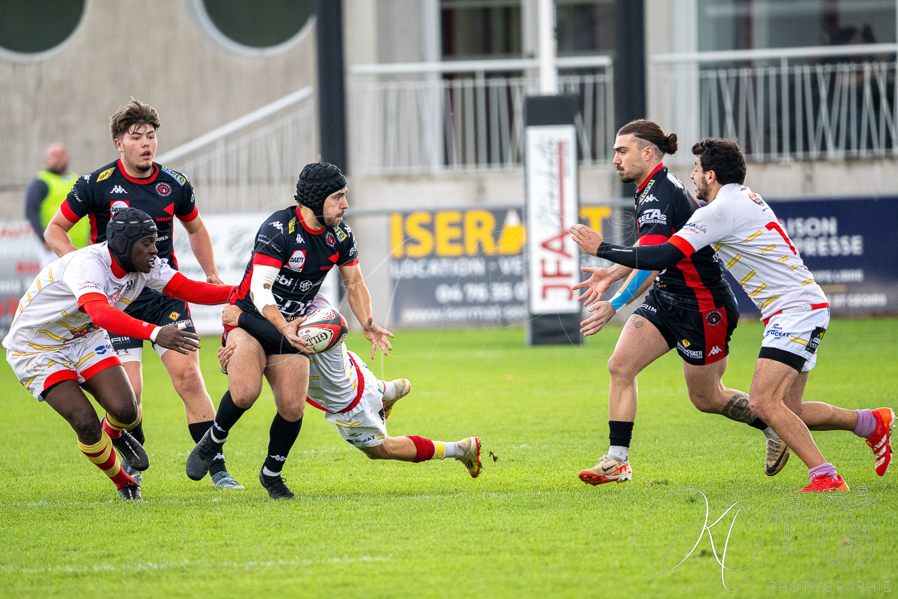  Bièvre Saint-Geoirs RC - Cercle Sportif Lédonien - Rugby - FFR 2025 - Réserve - Bièvre St-Georges vs Cercle Sportif Lédonien (#FFR25RBGCDL10) Photo by: Karine Valentin | Siuxy Sports 2025-10-25