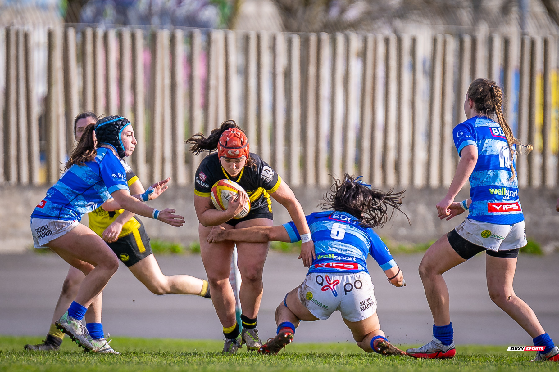  Getxo Artea Rugby Taldea - Club de Rugby Cisneros - Rugby - FER 2025 - LIGA IBERDROLA - GETXO NESKAK (39) vs (10) Cisneros (#FER25LIGNCI02) Photo by: Fredy Monfoto | Siuxy Sports 2025-02-15