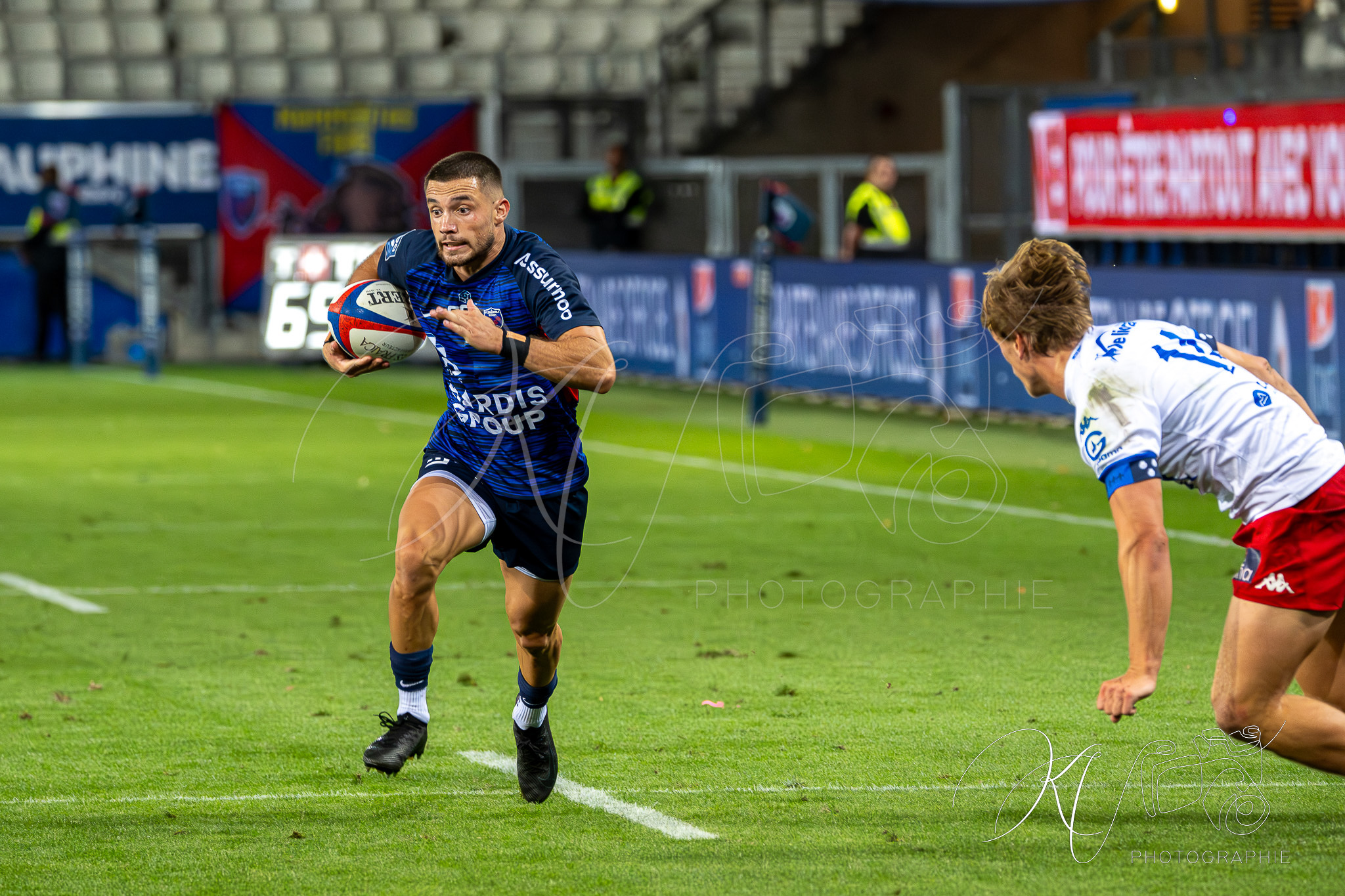  FC Grenoble Rugby - Stade Aurillacois - Rugby - FFR 2025 - FC Grenoble (38) vs (16) Stade Aurillacois (#FFR25FCGSA019) Photo by: Karine Valentin | Siuxy Sports 2025-09-05