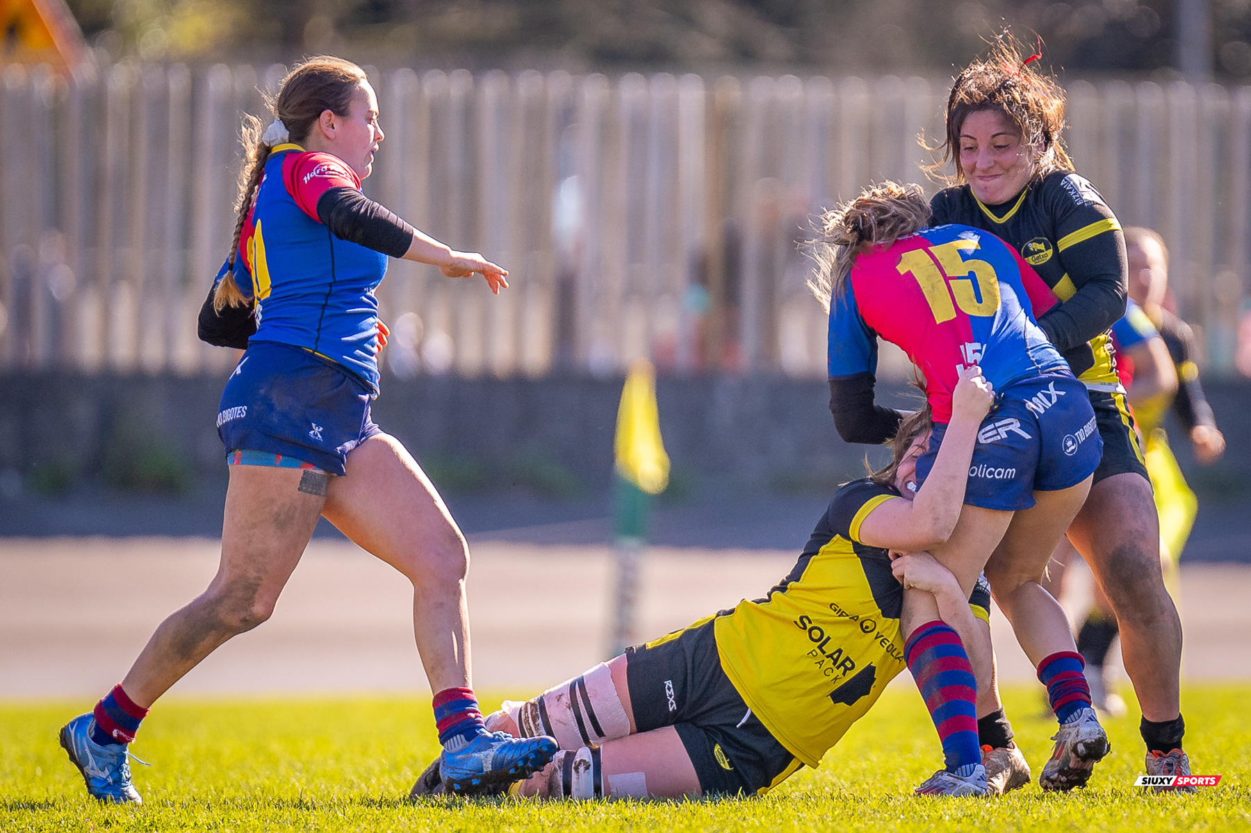  Getxo Artea Rugby Taldea - Futbol Club Barcelona Rugby - Rugby - FER 2025 - LIGA IBERDROLA - GETXO NESKAK (33) vs (12) AVFCBR FEM (#FER25LIGNBR01) Photo by: Fredy Monfoto | Siuxy Sports 2025-01-19