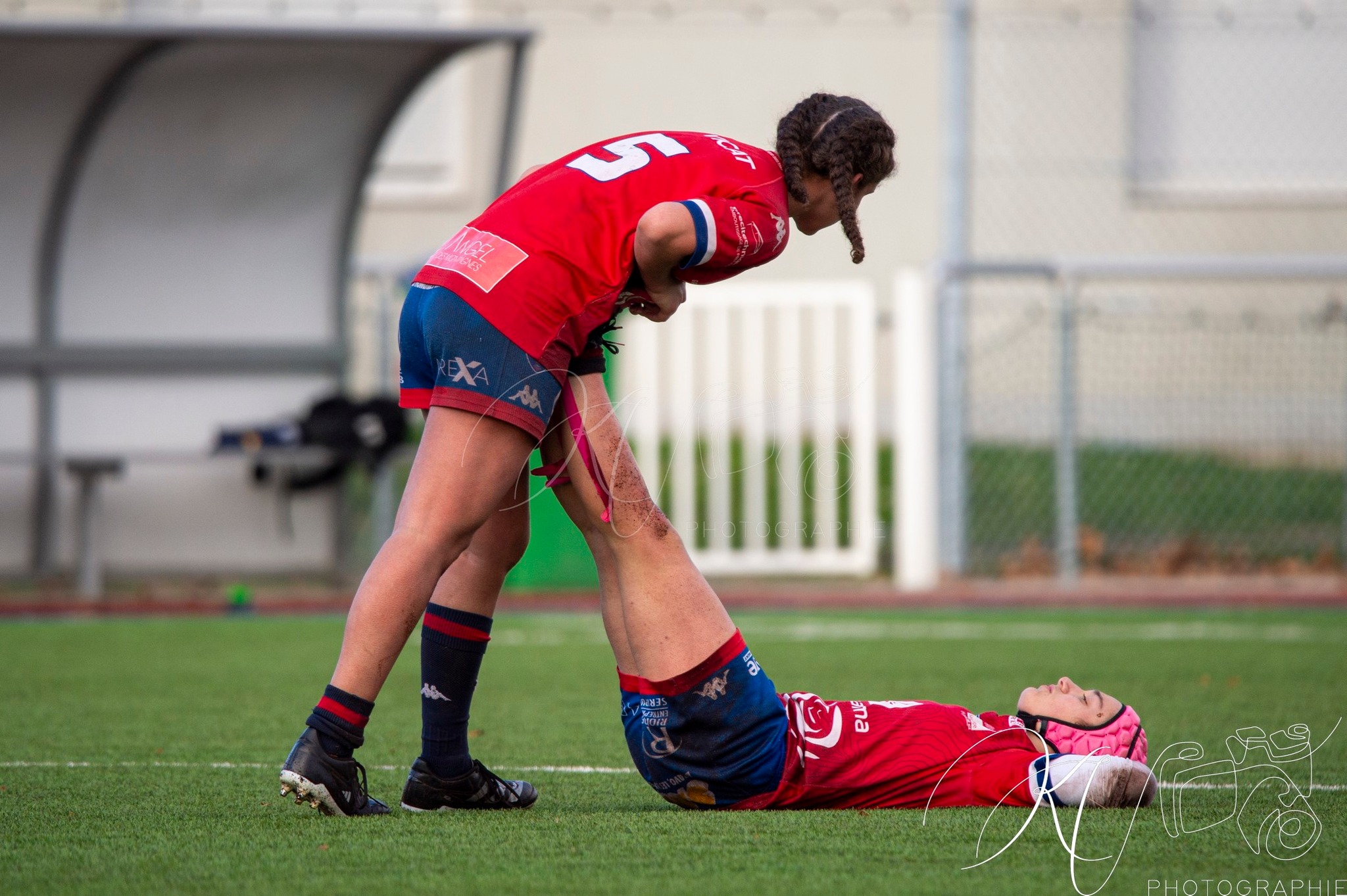  FC Grenoble Rugby - Lyon Olympique Universitaire - Rugby - FFR 2024 - U18 FEM - FC Grenoble Amazones vs LOU (#FFR24U18FFCGLOU01) Photo by: Karine Valentin | Siuxy Sports 2024-12-14