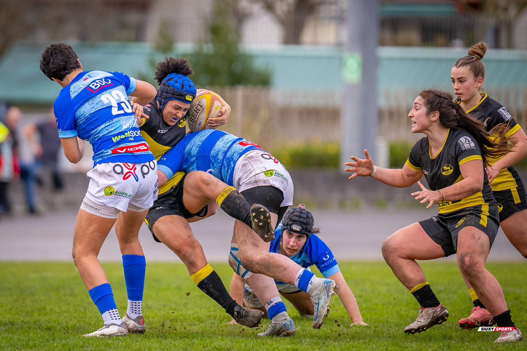 Getxo Artea Rugby Taldea - Club de Rugby Cisneros - Rugby - FER 2025 - LIGA IBERDROLA - GETXO NESKAK (39) vs (10) Cisneros (#FER25LIGNCI02) Photo by: Fredy Monfoto | Siuxy Sports 2025-02-15