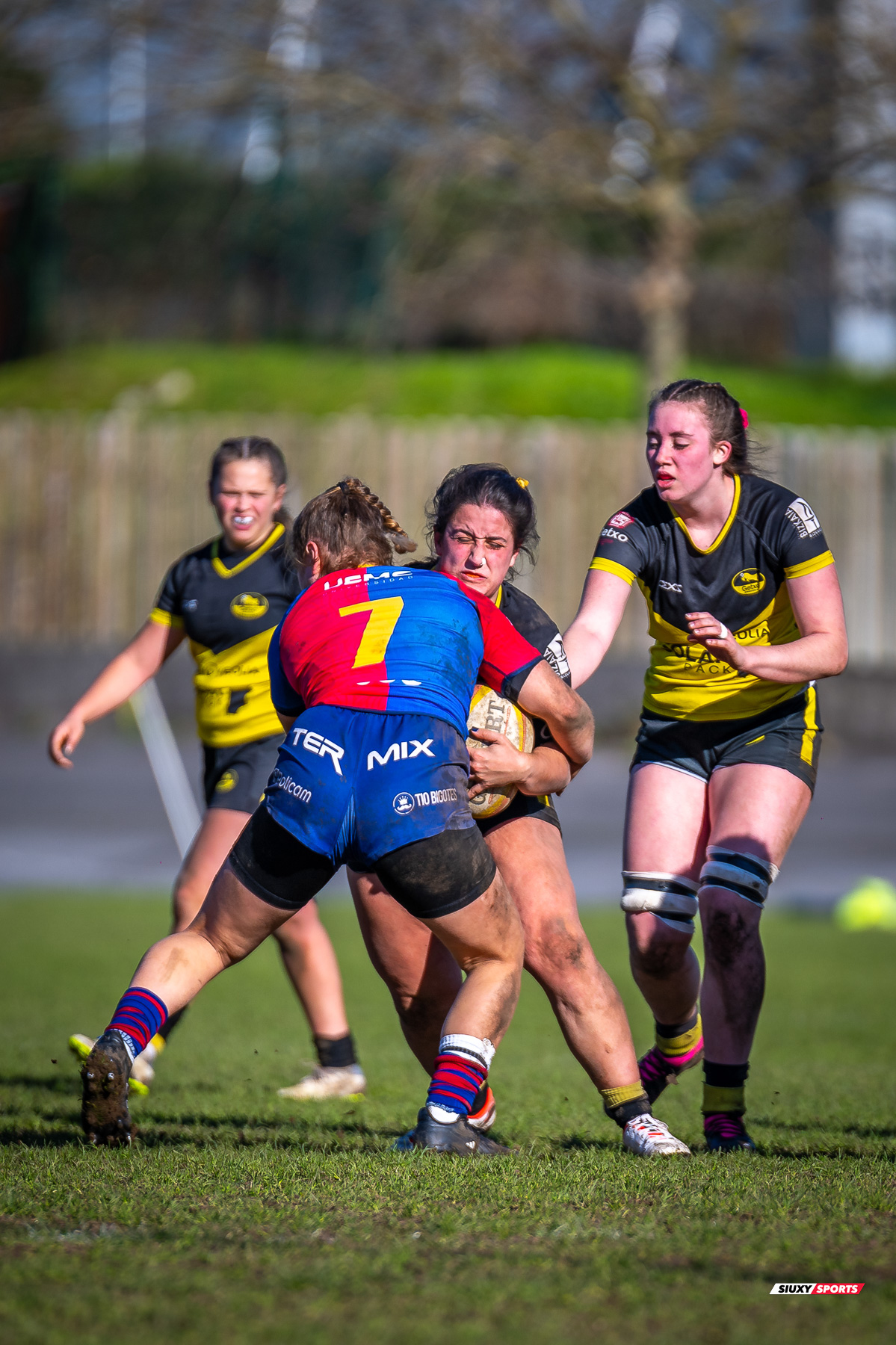  Getxo Artea Rugby Taldea - Futbol Club Barcelona Rugby - Rugby - FER 2025 - LIGA IBERDROLA - GETXO NESKAK (33) vs (12) AVFCBR FEM (#FER25LIGNBR01) Photo by: Fredy Monfoto | Siuxy Sports 2025-01-19
